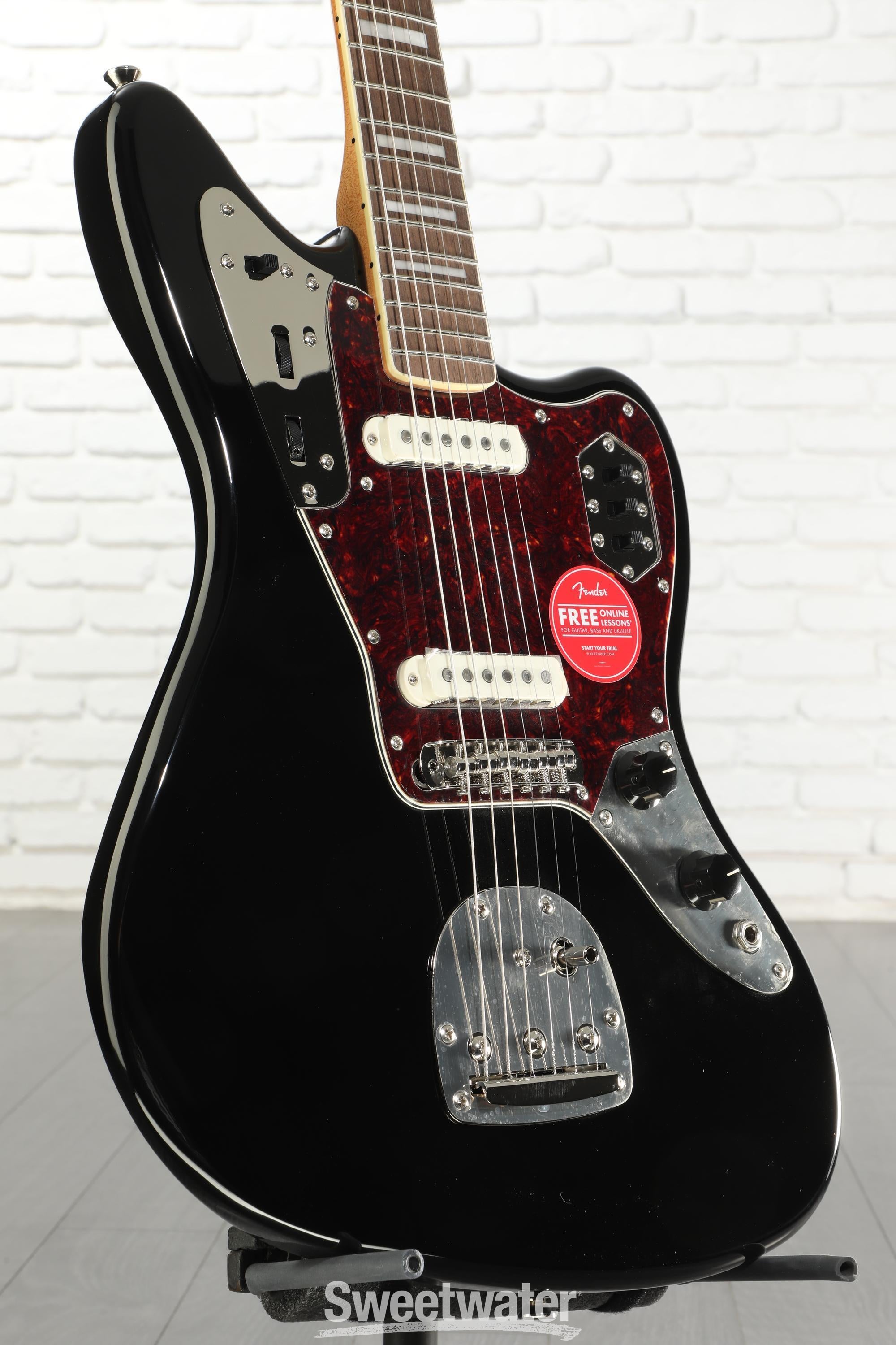 限定値下げ中！ Squier classic vibe '70s Jaguar Squier Classic Vibe '70s Jaguar - Black | Sweetwater