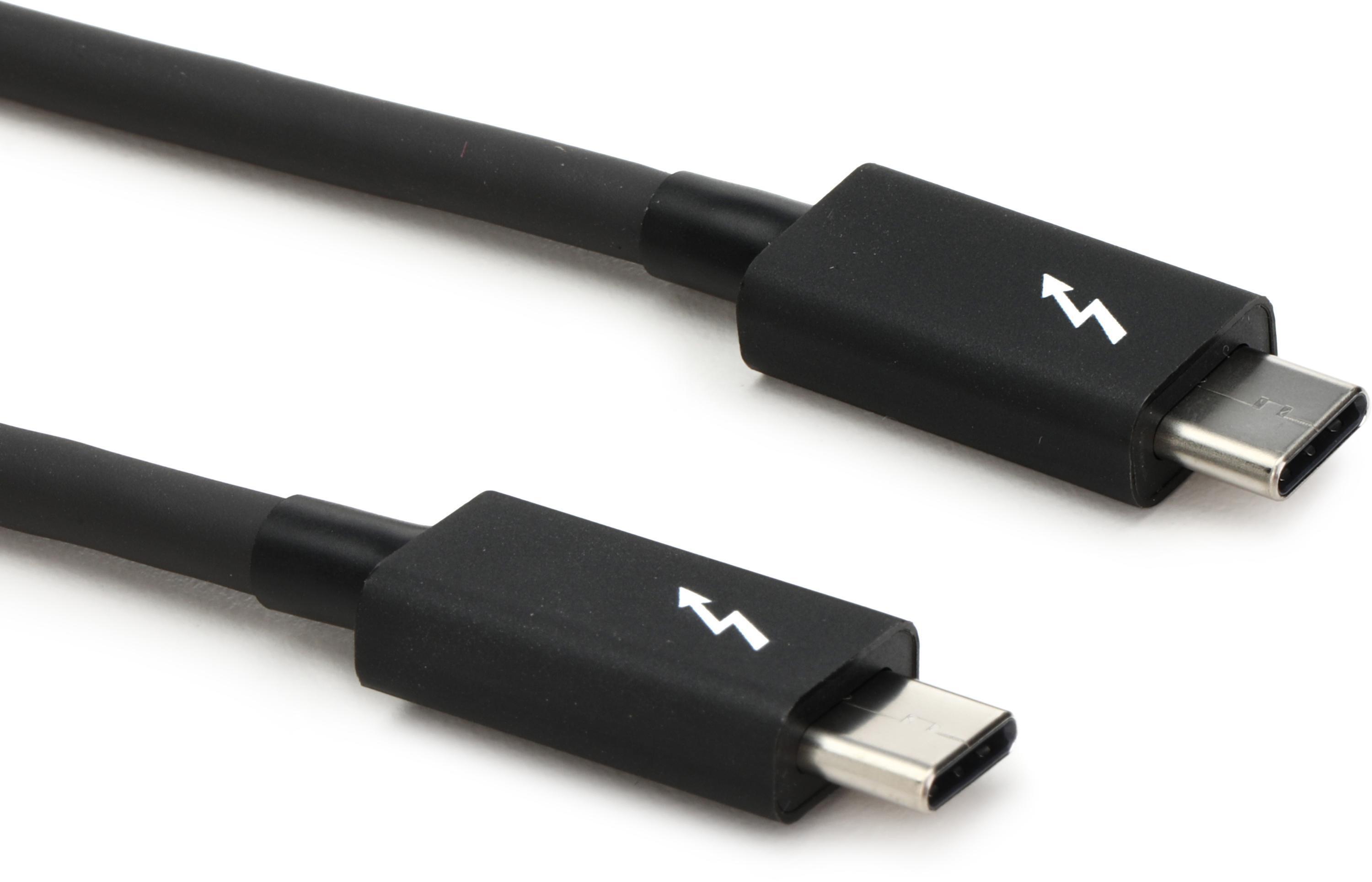 StarTech.com Thunderbolt 3 Cable - 2m, 20 Gbit/s, USB-C | Sweetwater