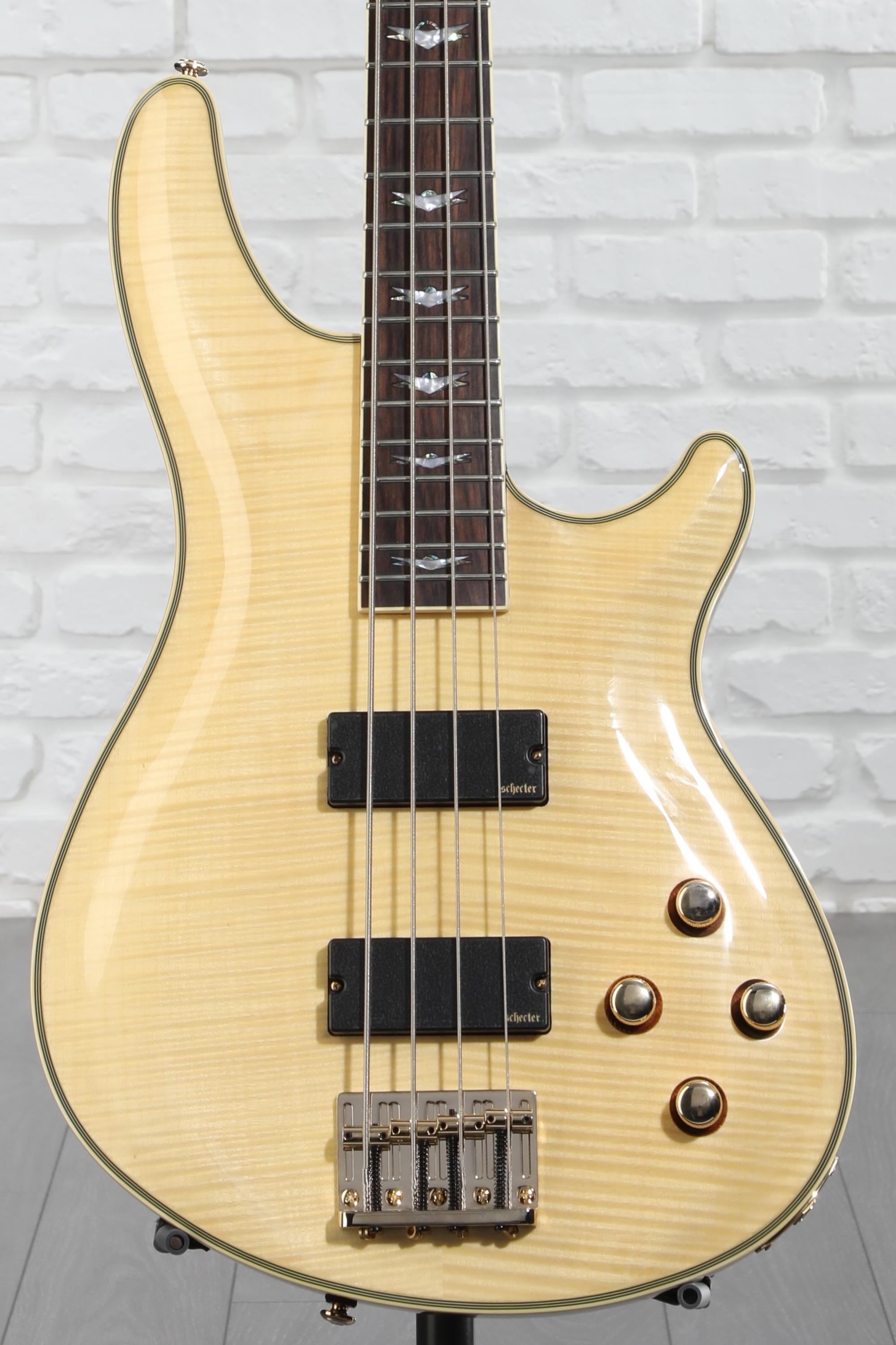 Schecter Omen Extreme-4 Bass Guitar - Natural | Sweetwater