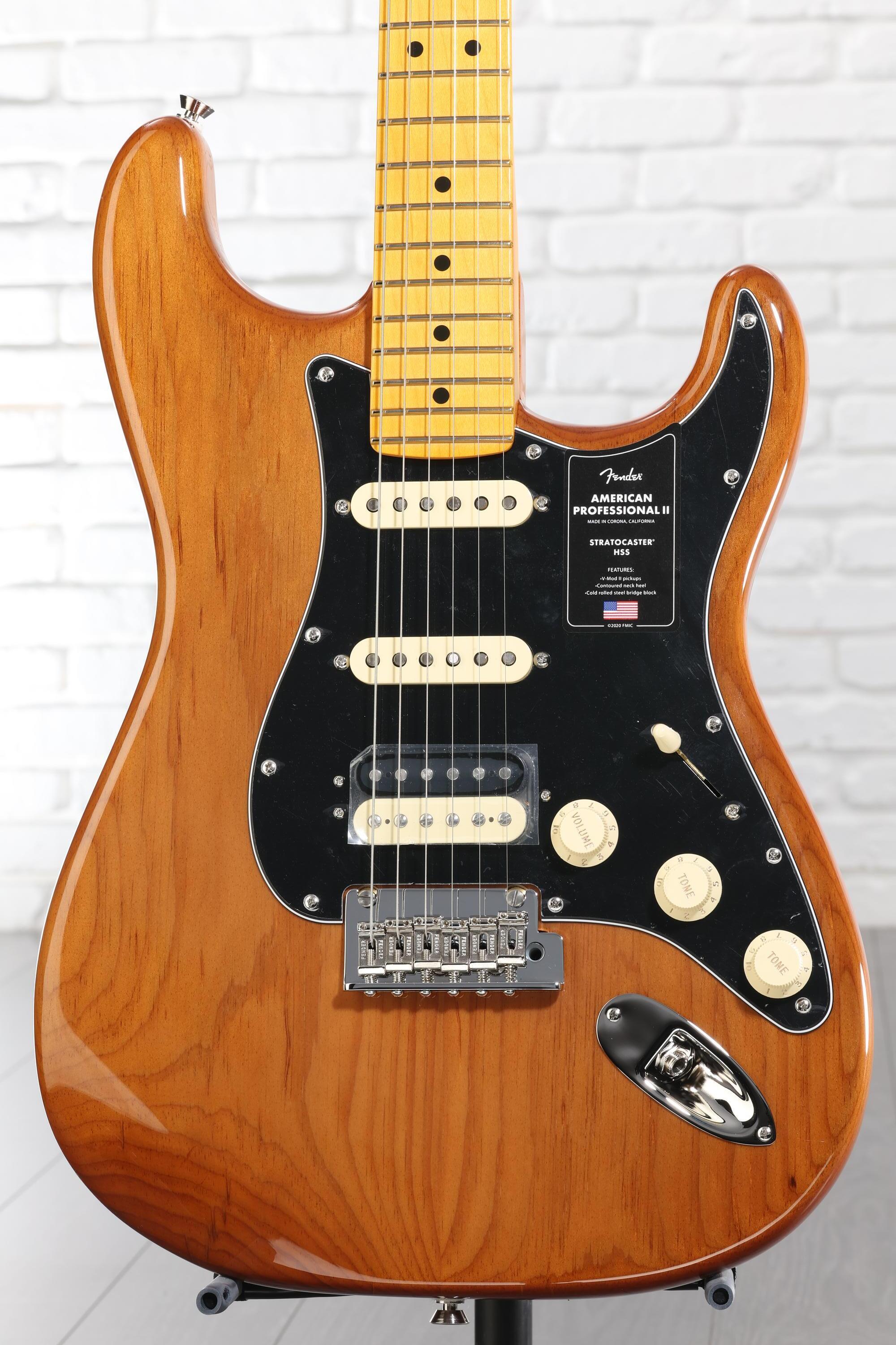 Fender American Professional II Stratocaster HSS - Roasted Pine