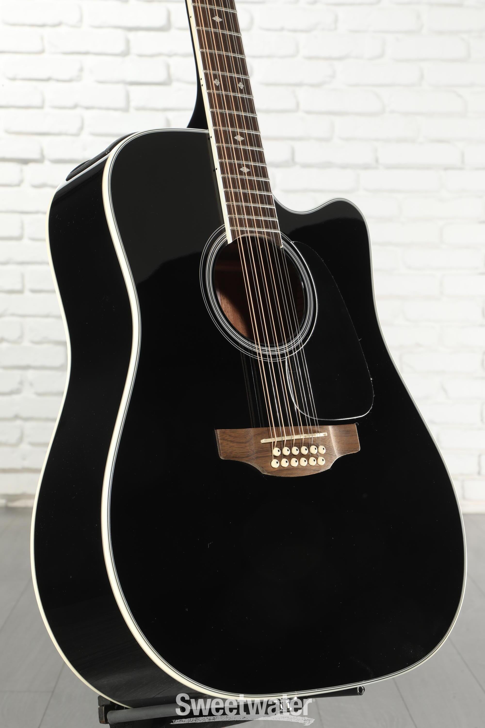 Photo of Takamine GD-38CE 12-string Acoustic-electric Guitar - Black