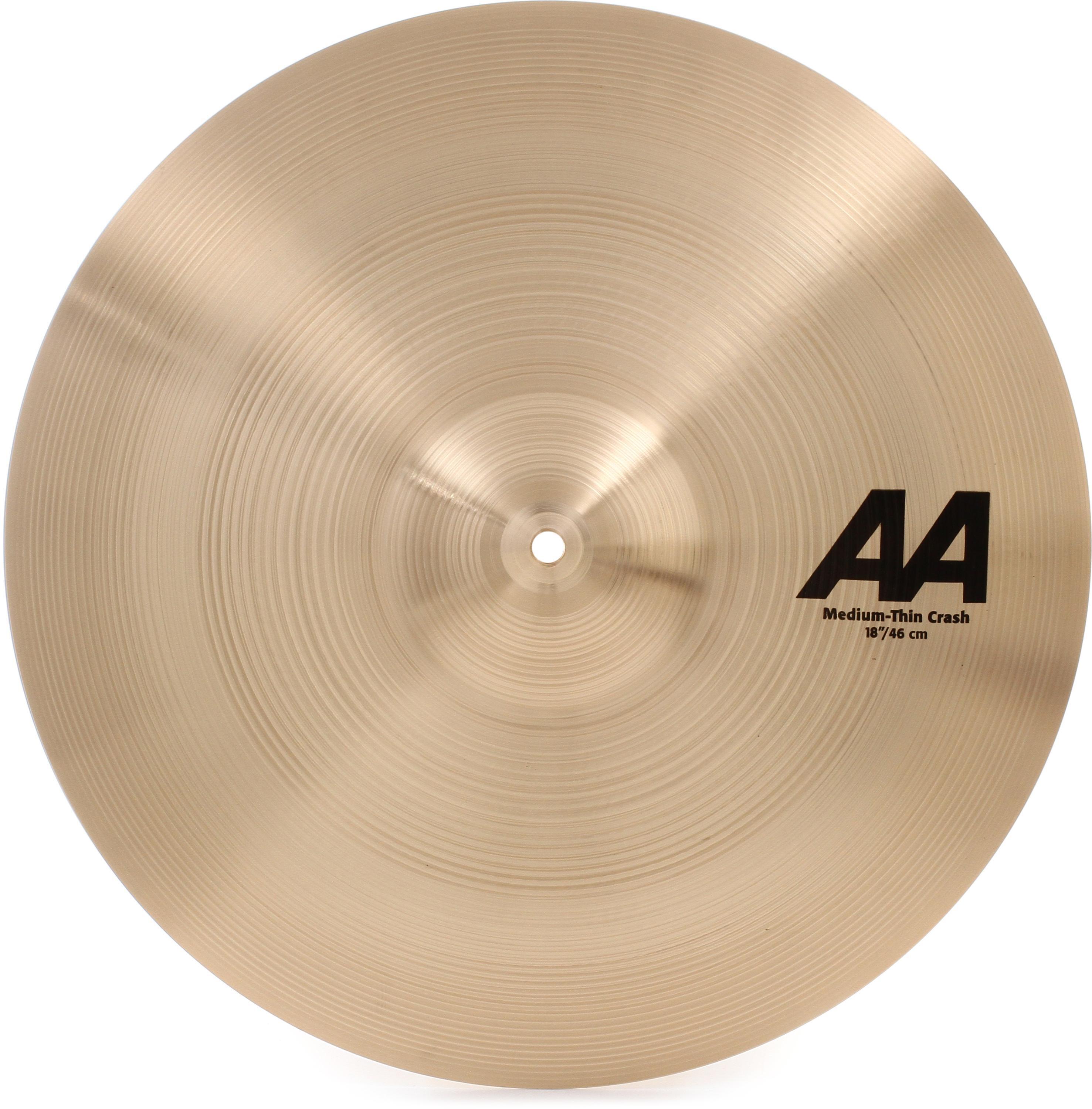 Sabian AA Medium Thin Crash Cymbal - 18 inch