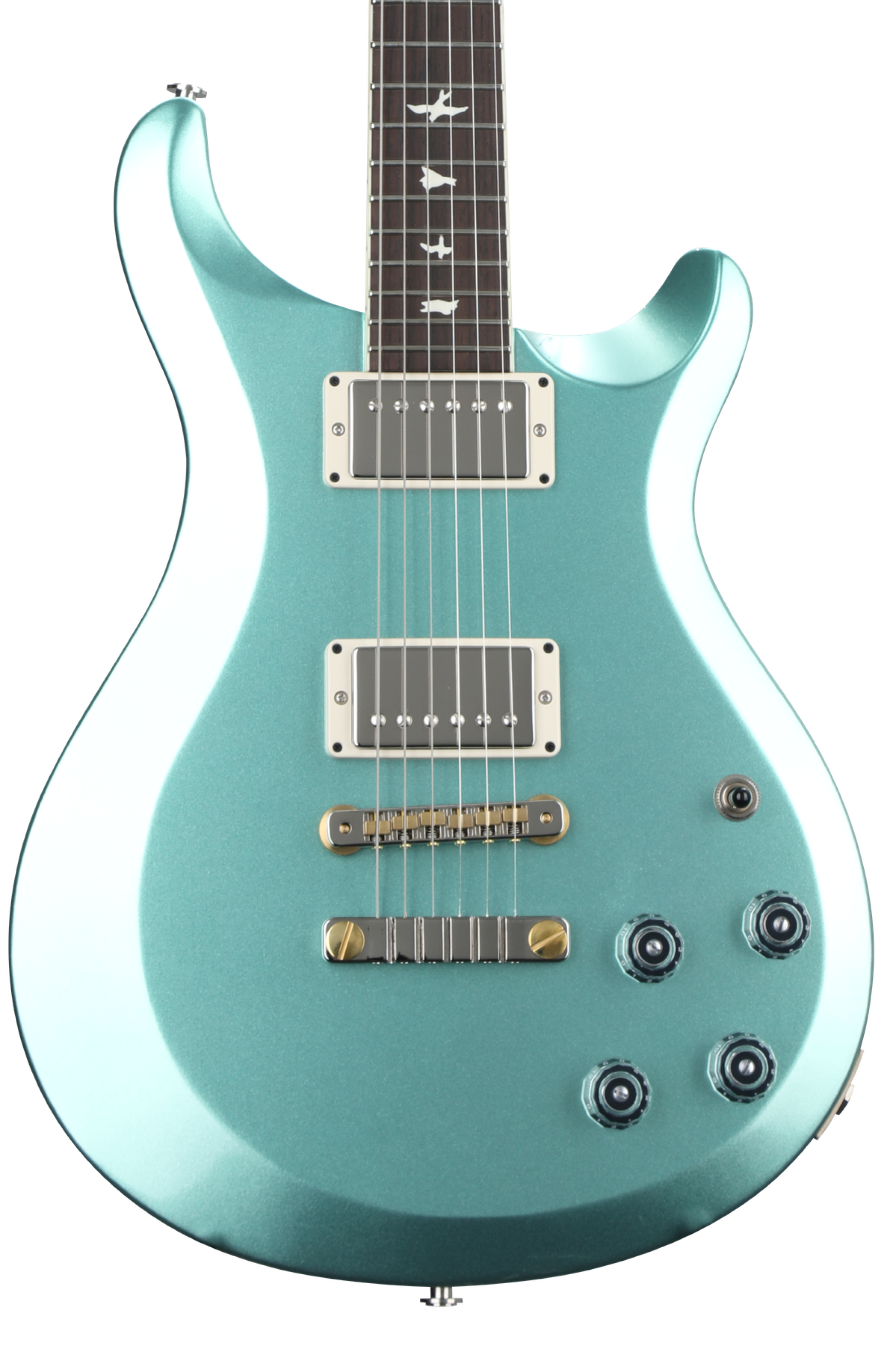 PRS S2 McCarty 594 Thinline Electric Guitar - Frost Green Metallic