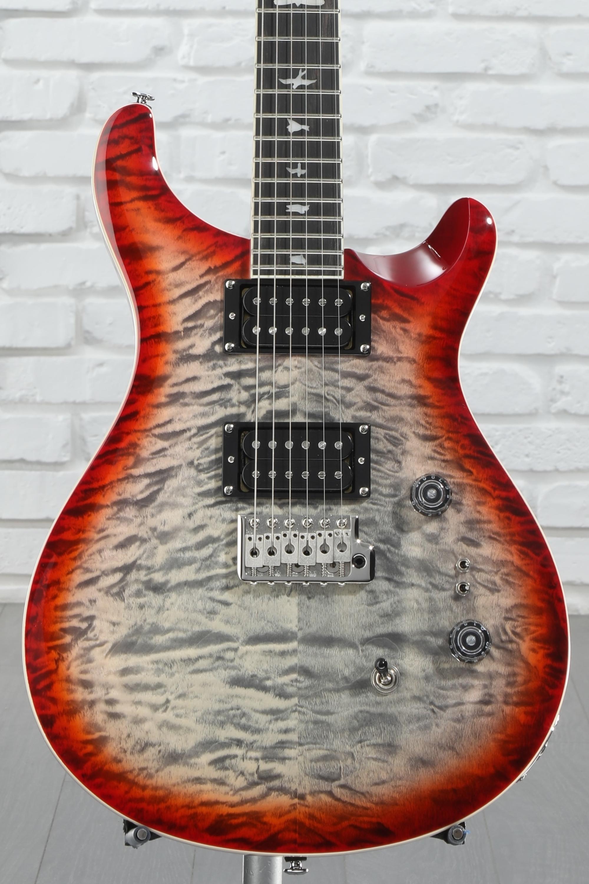 PRS SE Custom 24 Quilted Carved Top With Ebony Fingerboard