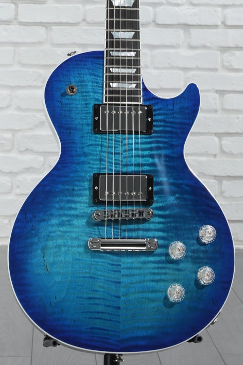 Gibson Les Paul Modern Figured Electric Guitar - Cobalt Burst