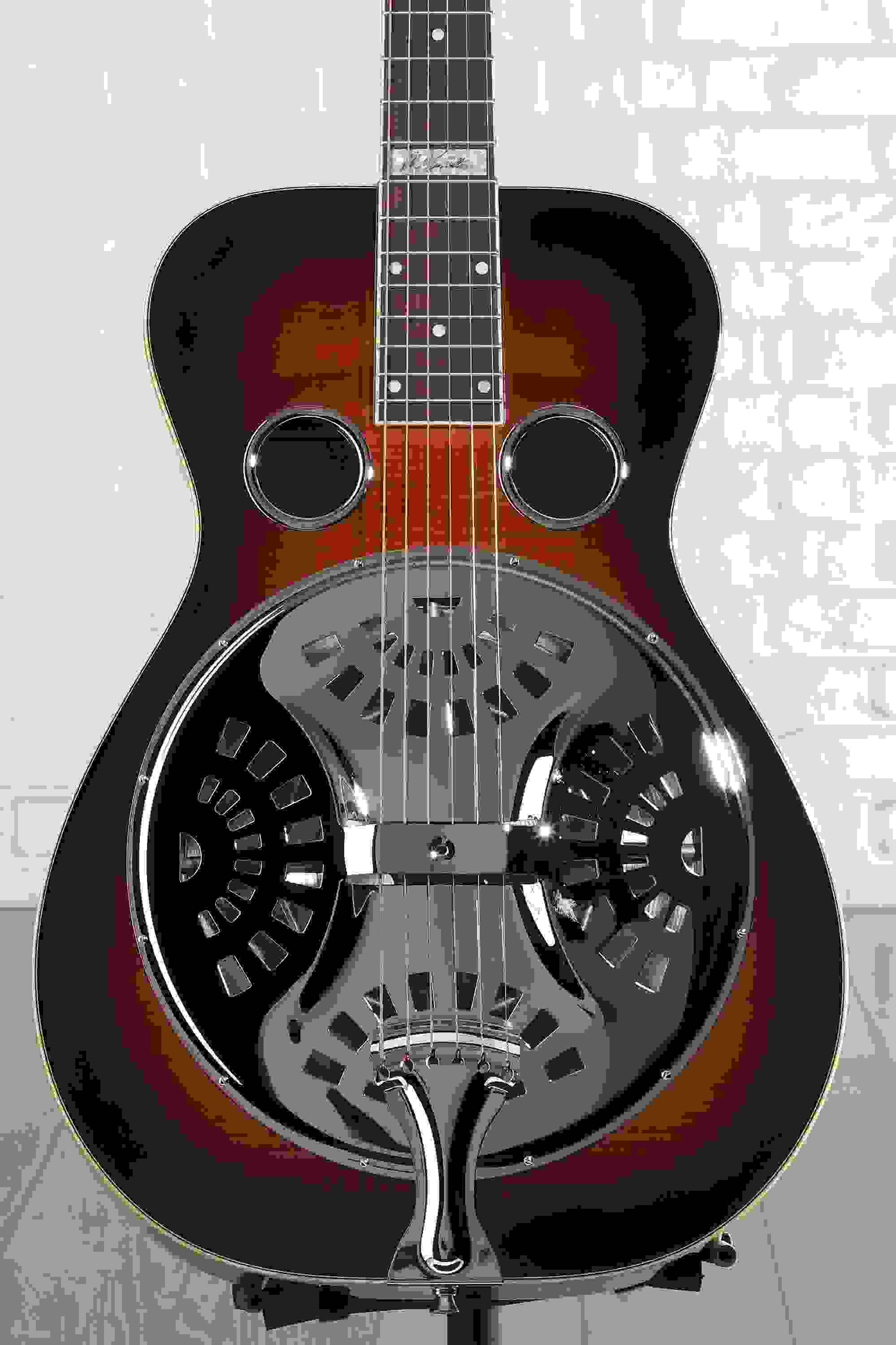Recording King Phil Leadbetter Signature Squareneck Resonator Guitar - Sunburst