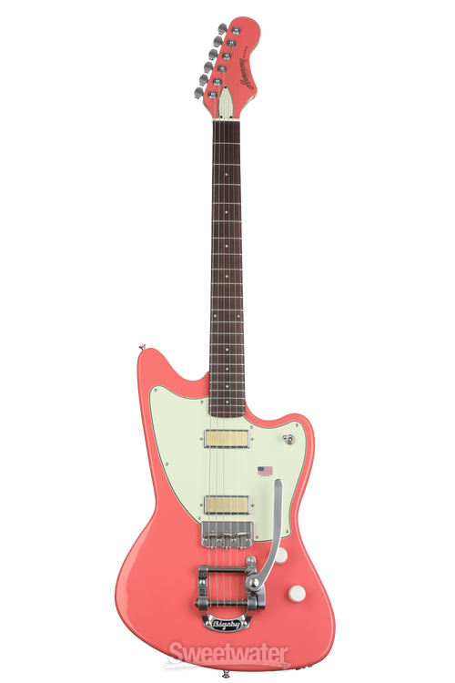 Harmony Silhouette Electric Guitar with Bigsby - Faded