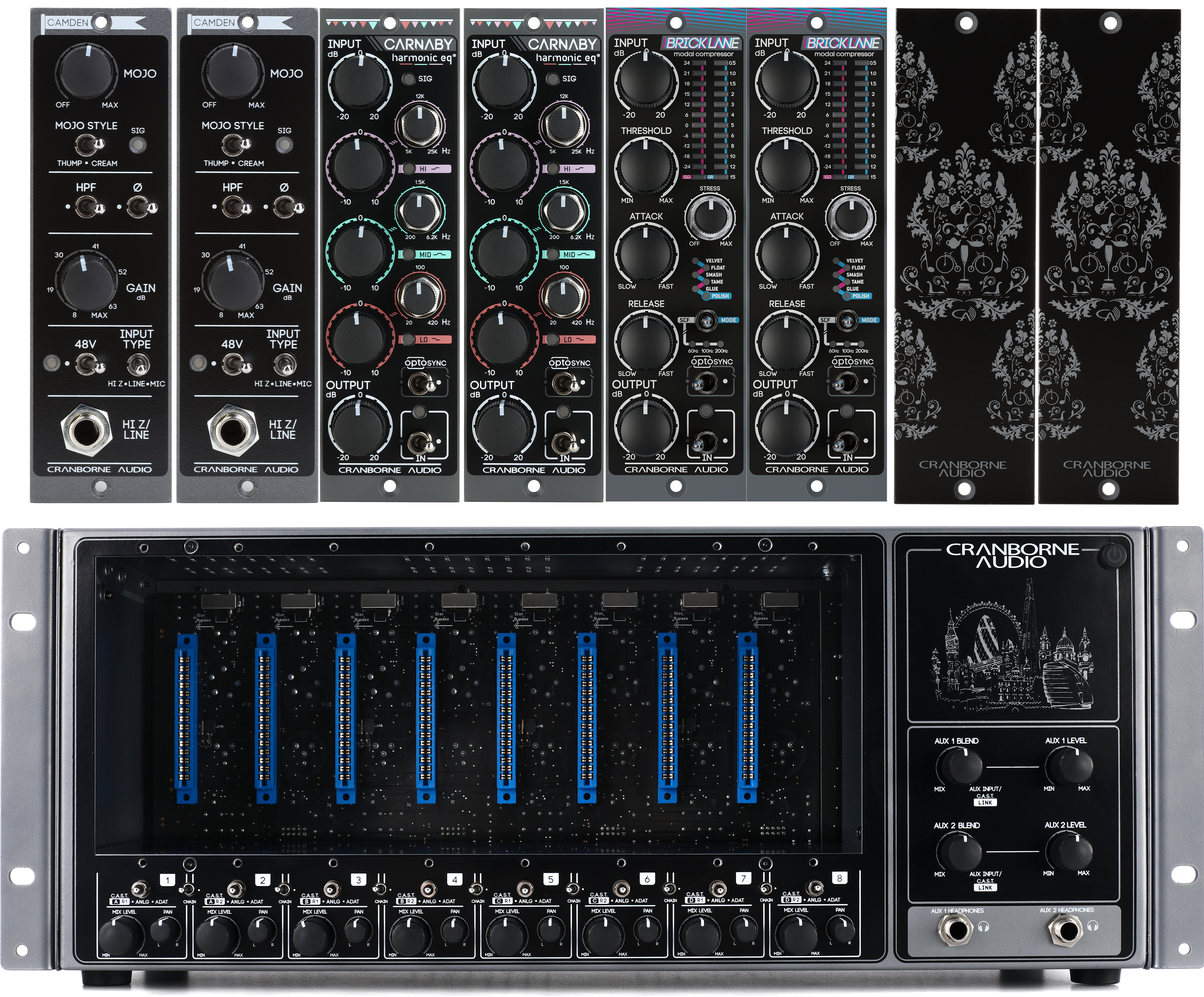 Cranborne Audio 500ADAT Stereo Channel Strip Bundle | Sweetwater