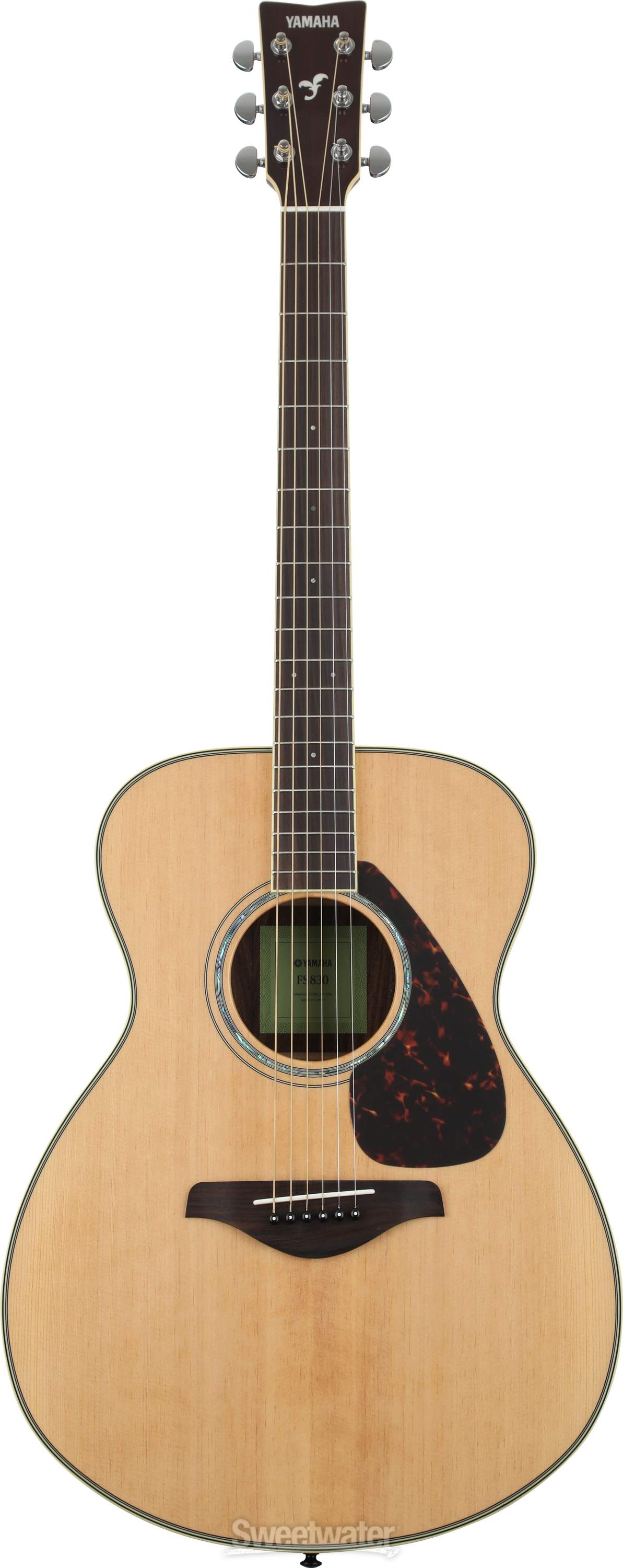 Yamaha FS830 Concert Acoustic Guitar - Natural | Sweetwater