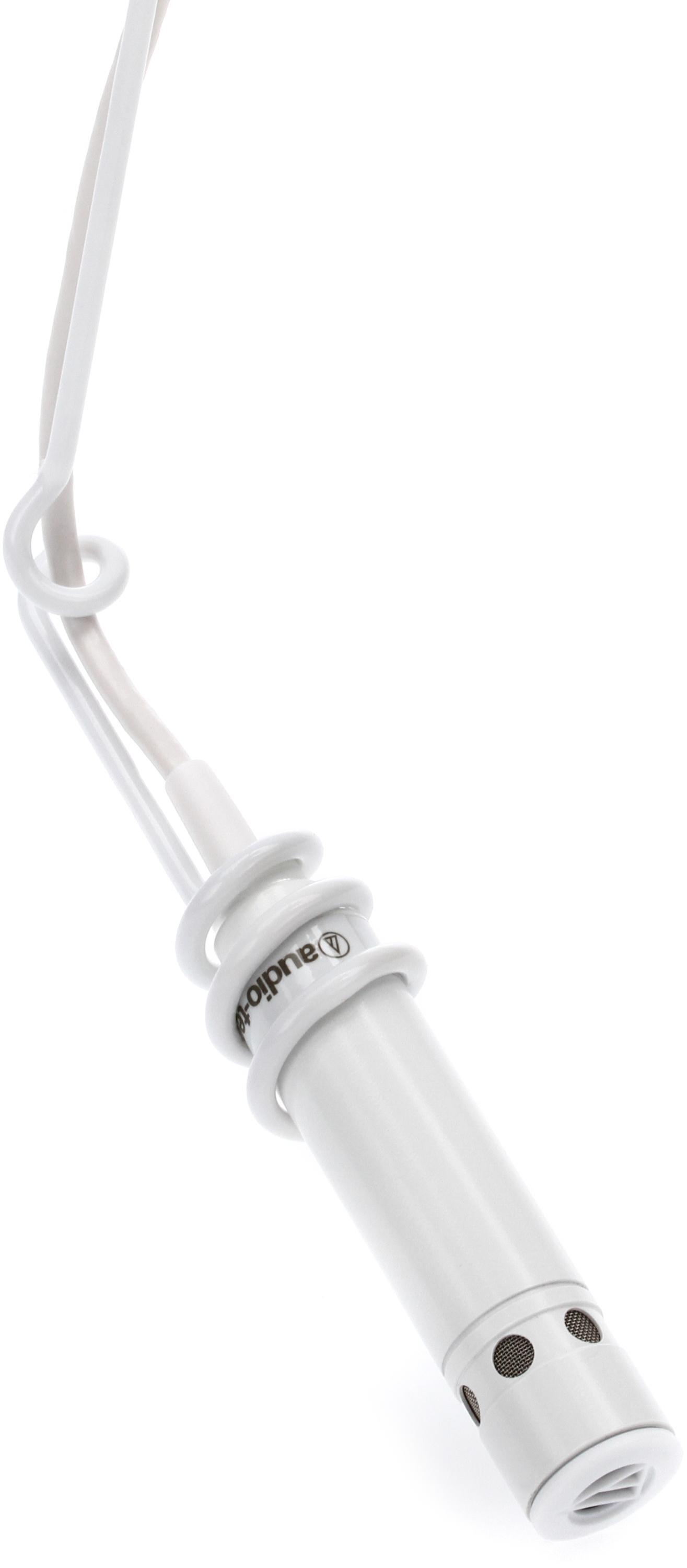 Hanging　Condenser　45　Cardioid　White　Audio-Technica　Sweetwater　PRO　Microphone