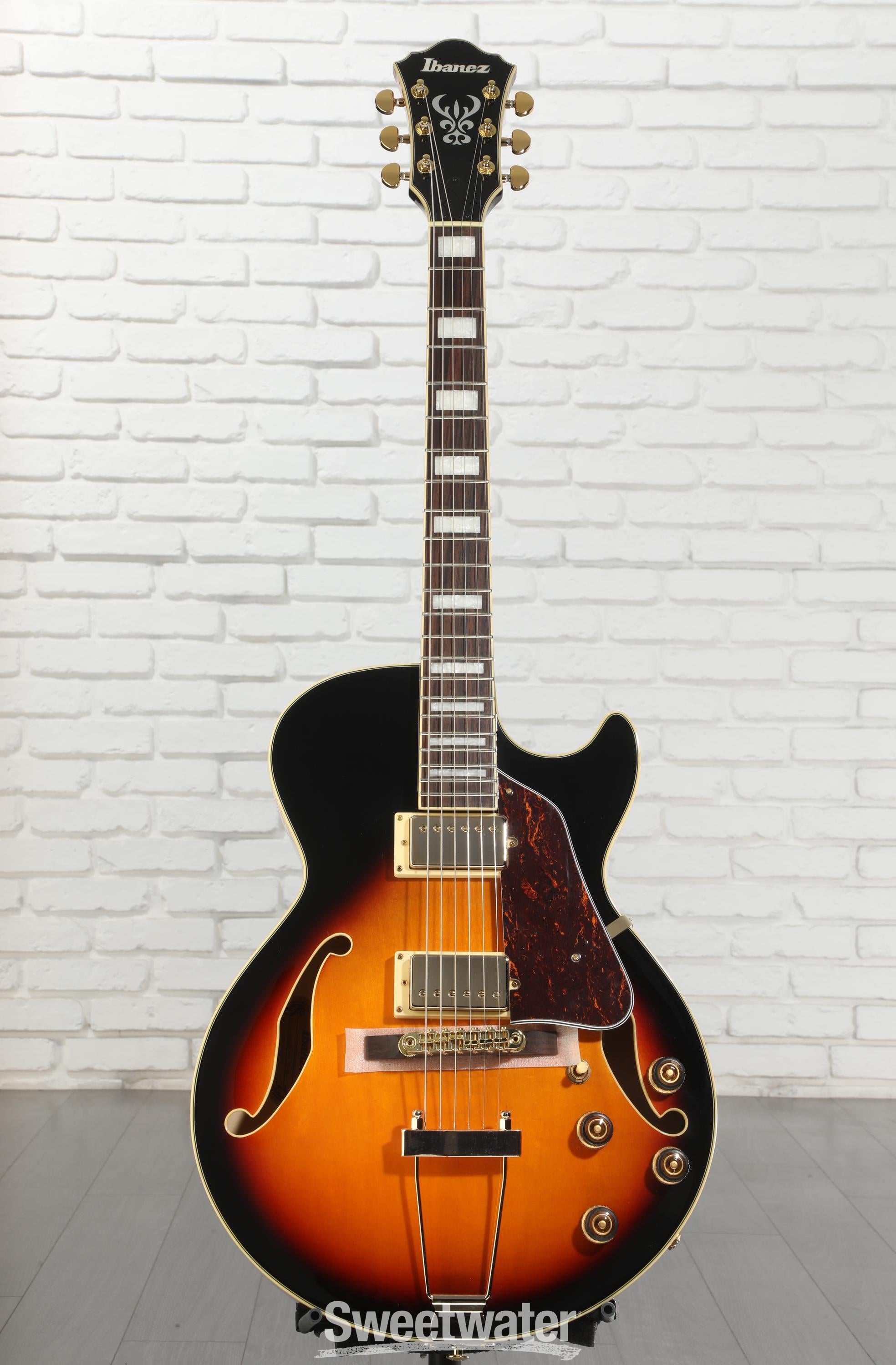 Ibanez Artcore AG75G Hollowbody Electric Guitar - Brown Sunburst