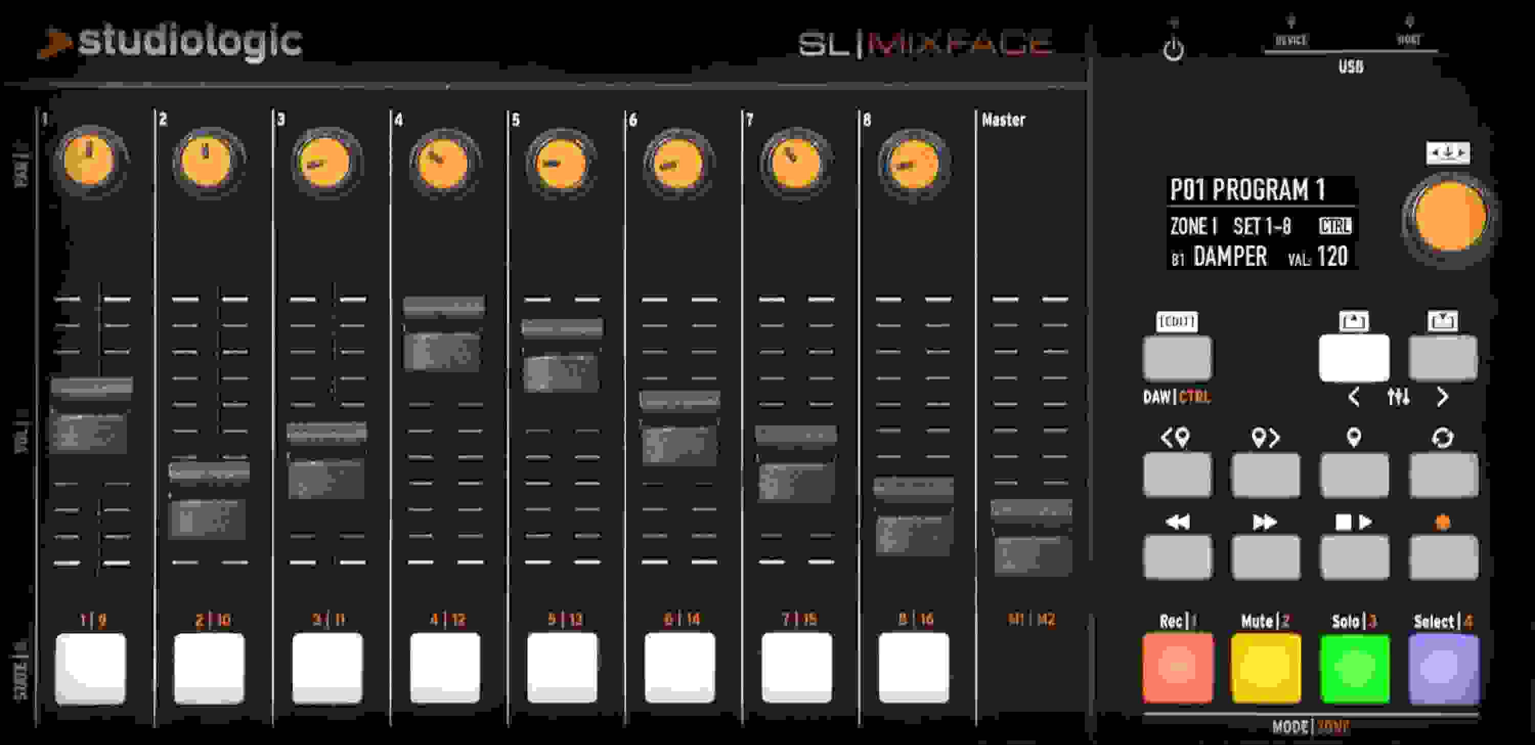 Studiologic SL Mixface Control Surface