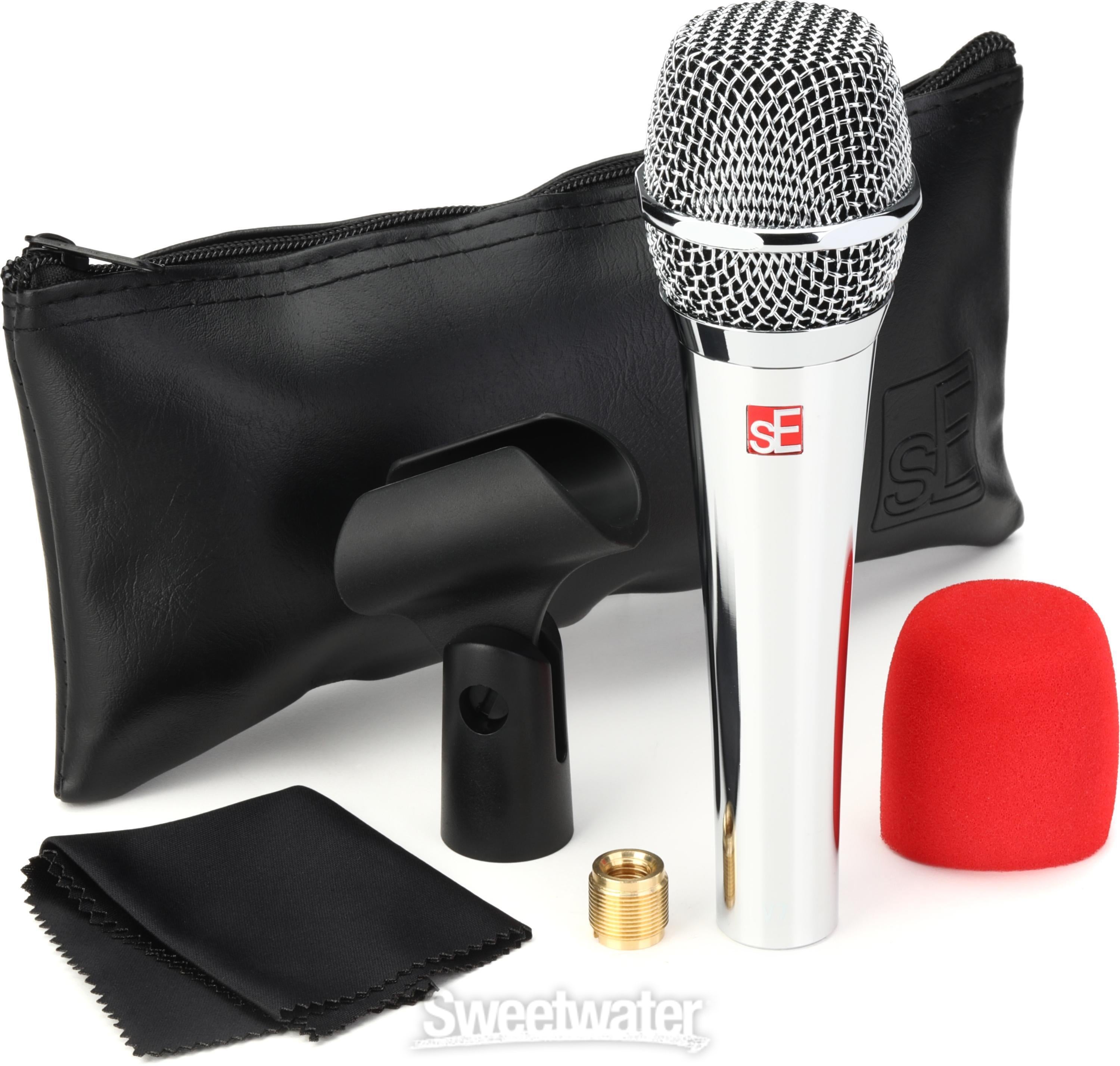 sE Electronics V7 Chrome Dynamic Supercardioid Handheld Vocal