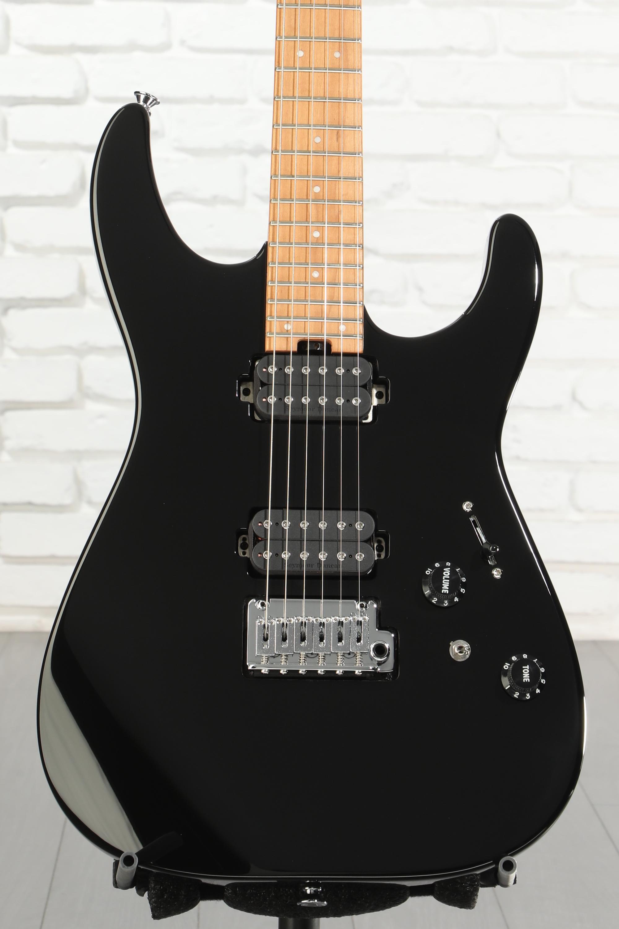 Charvel Pro-Mod DK24 HH 2PT Electric Guitar - Gloss Black | Sweetwater
