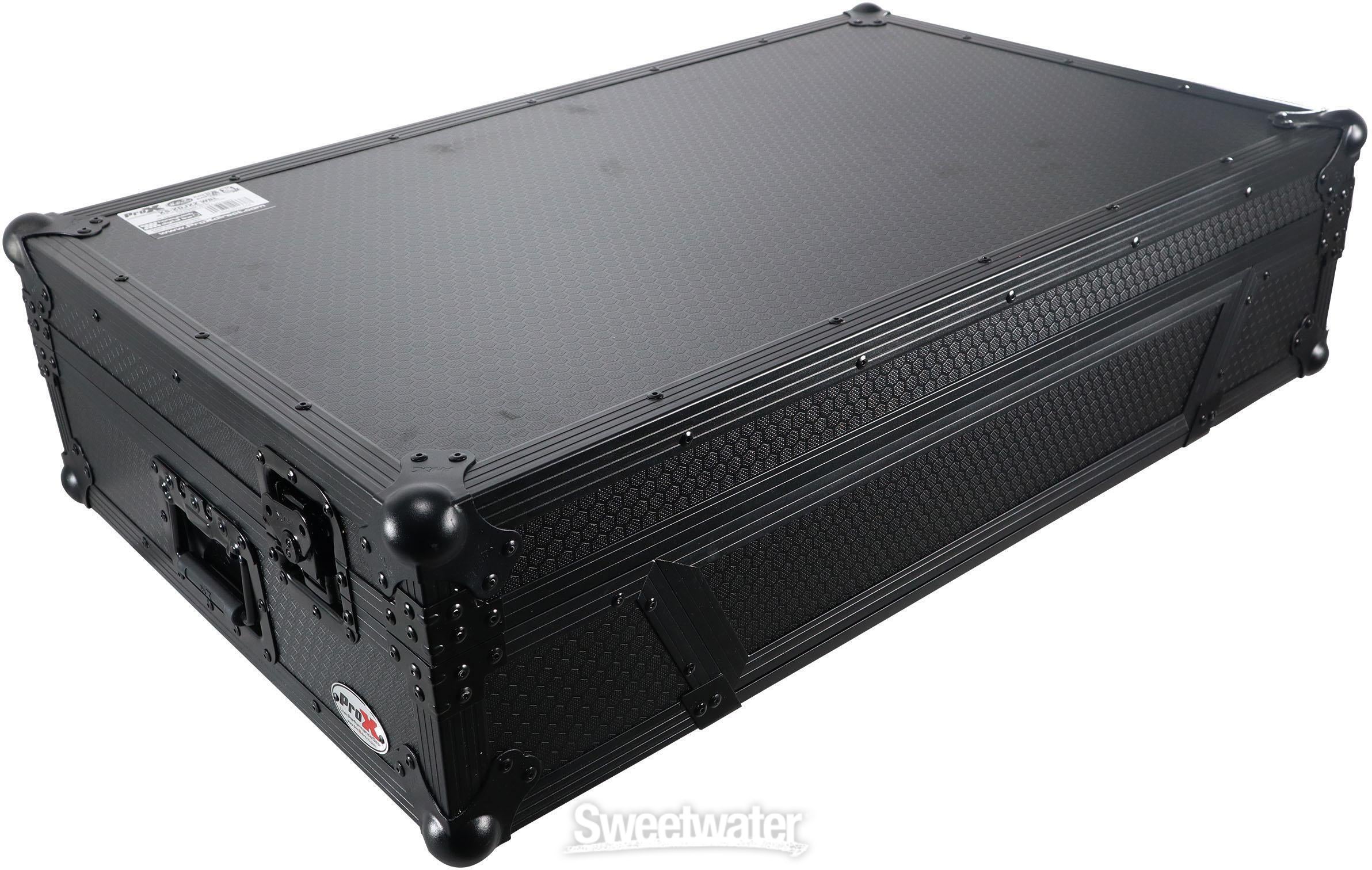 ProX XS-XDJXZ WBL ATA Flight Case for Pioneer DJ XDJ-XZ DJ System - Black  on Black