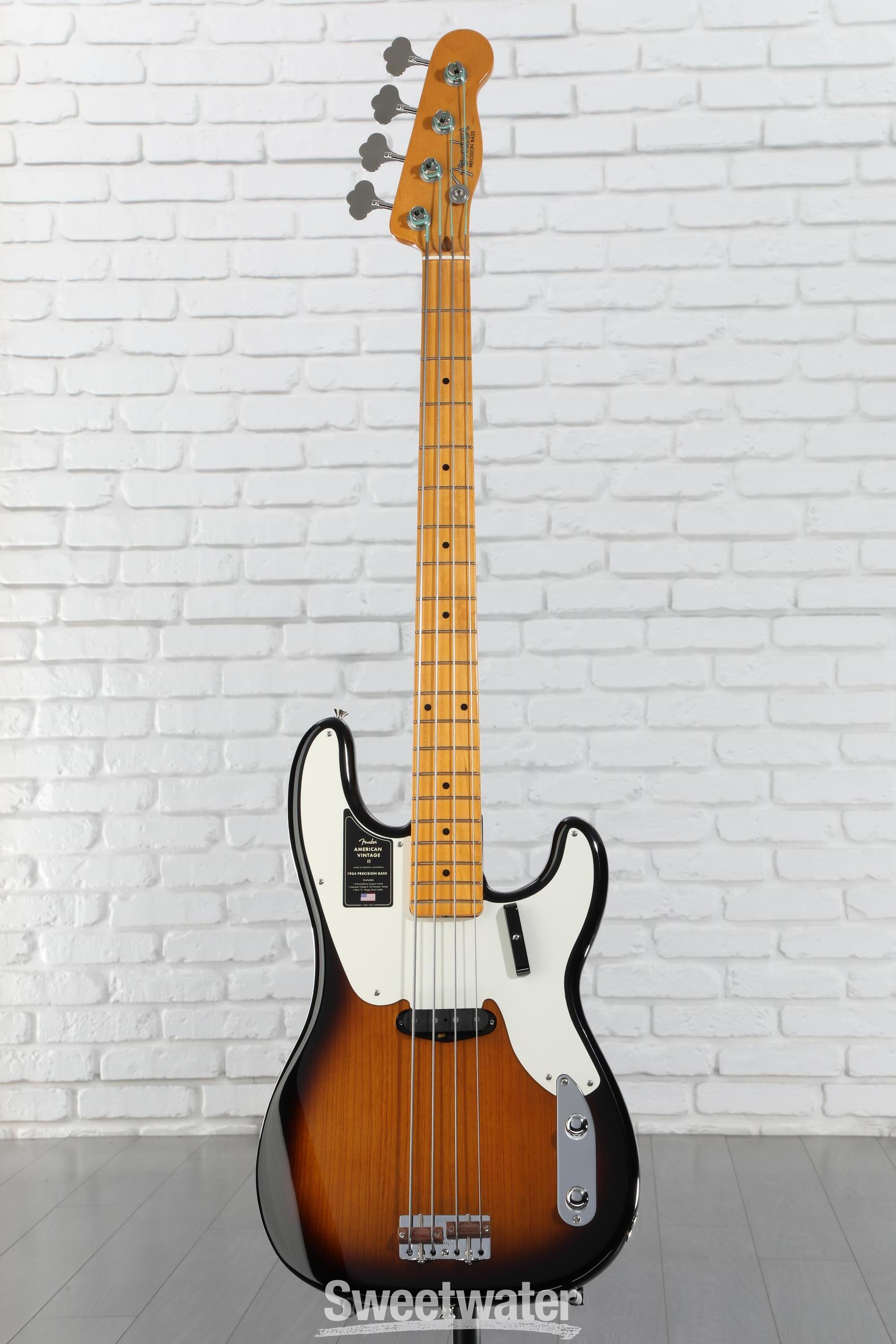 ベース Fender American Vintage II Precisionbass Fender American Vintage II 1954 Precision Bass - 2-tone