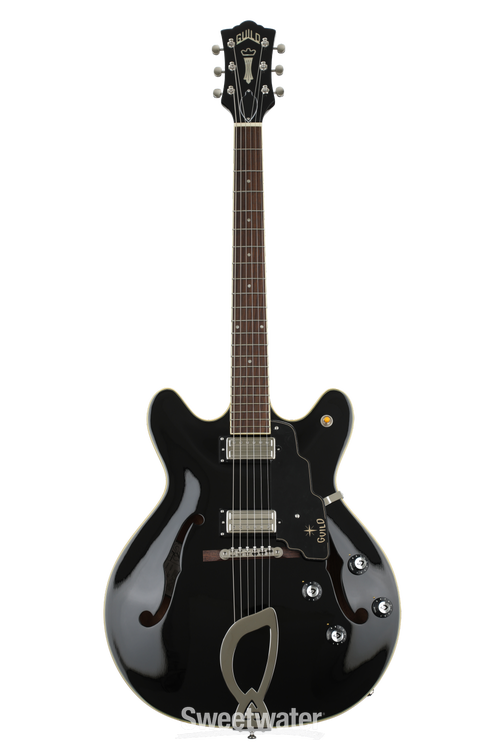 GUILD STARFIRE Ⅳ ブラック(生産終了品)美品 Guild Starfire IV - Black | Sweetwater
