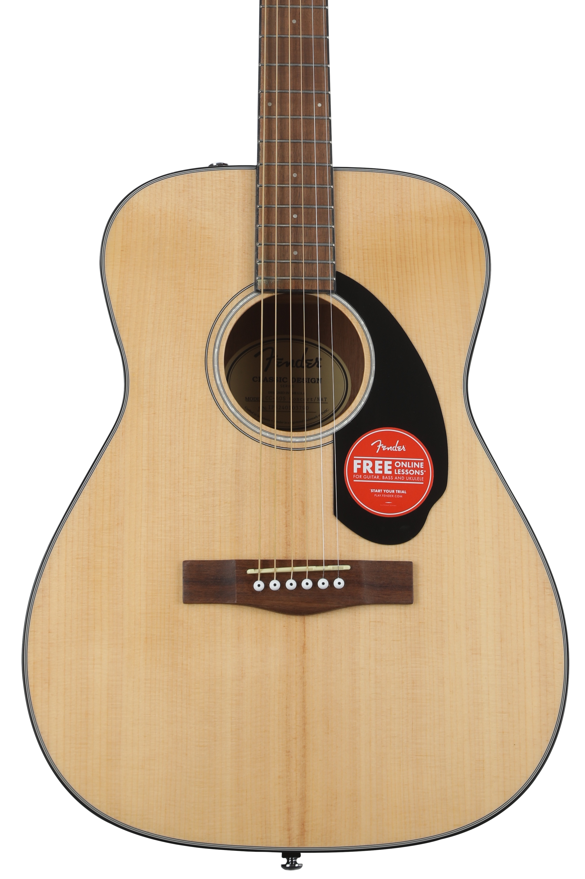 Fender CC-60S - Natural | Sweetwater