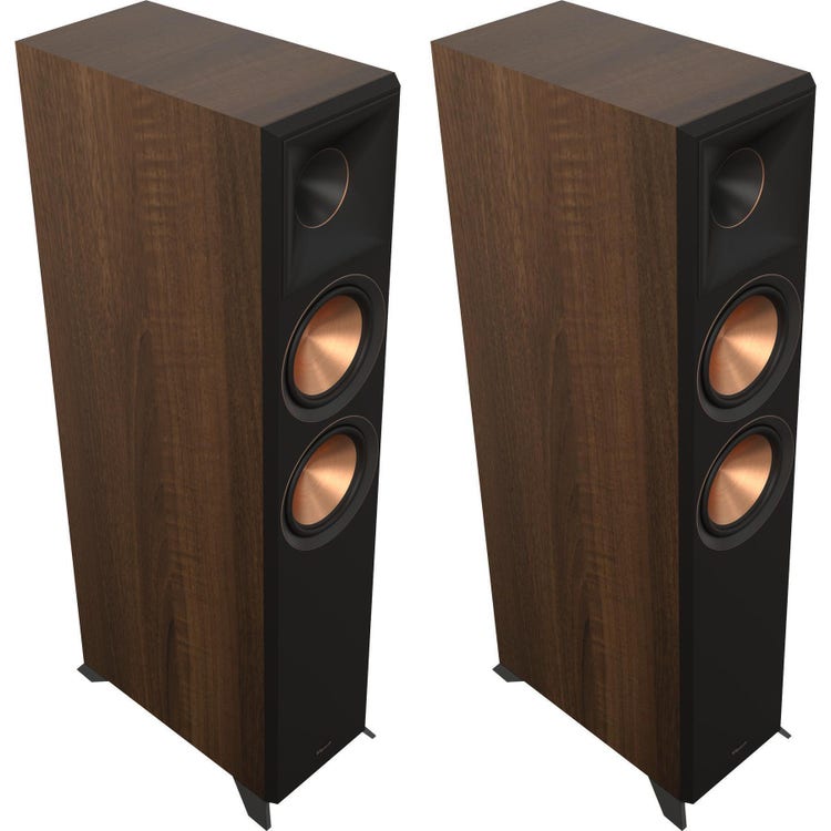 Klipsch RP-6000F II Passive Floor-standing Speaker Pair Walnut