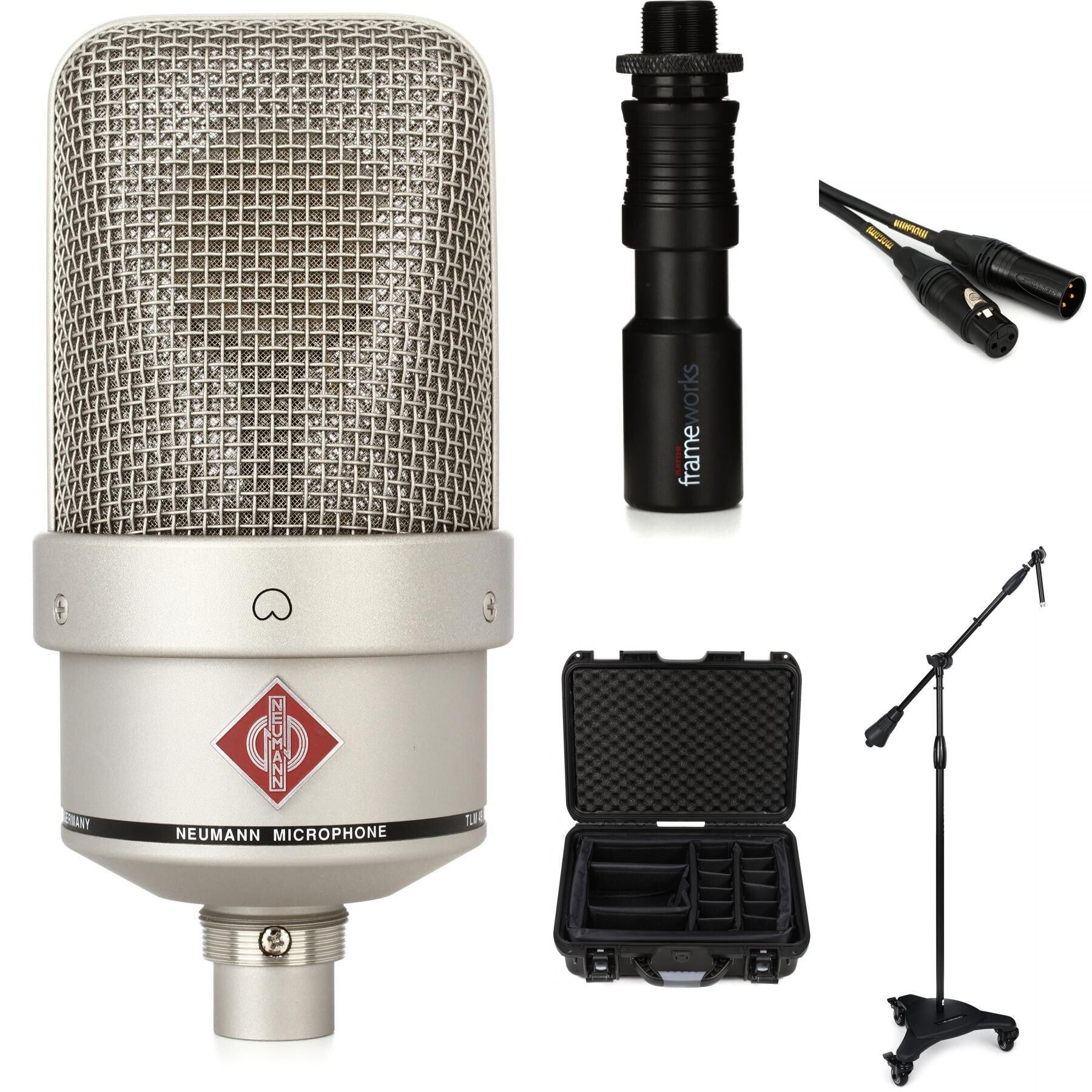 Neumann TLM 49 Large-diaphragm Condenser Microphone Studio Bundle