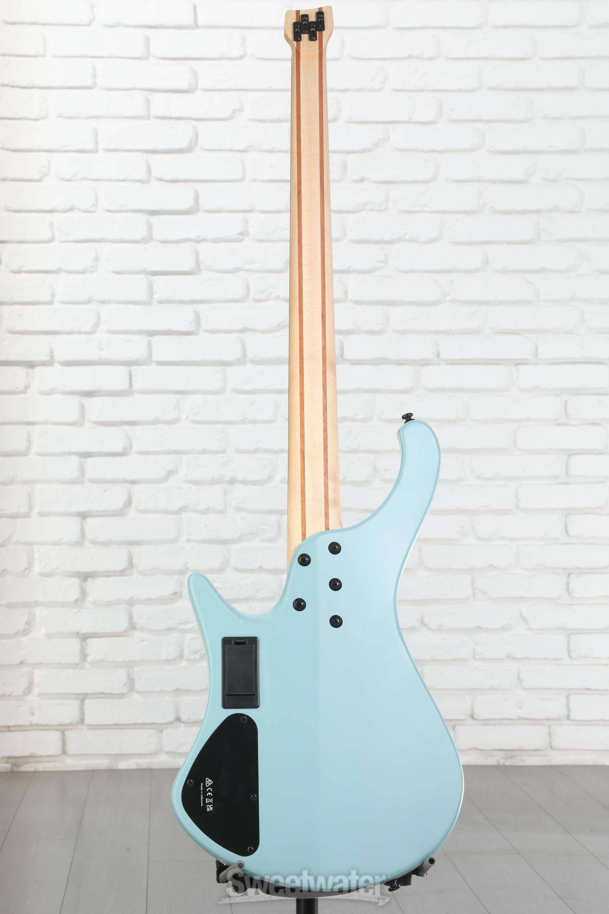 Ibanez Bass Workshop EHB600 Electric Bass Guitar - Purist Blue Matte