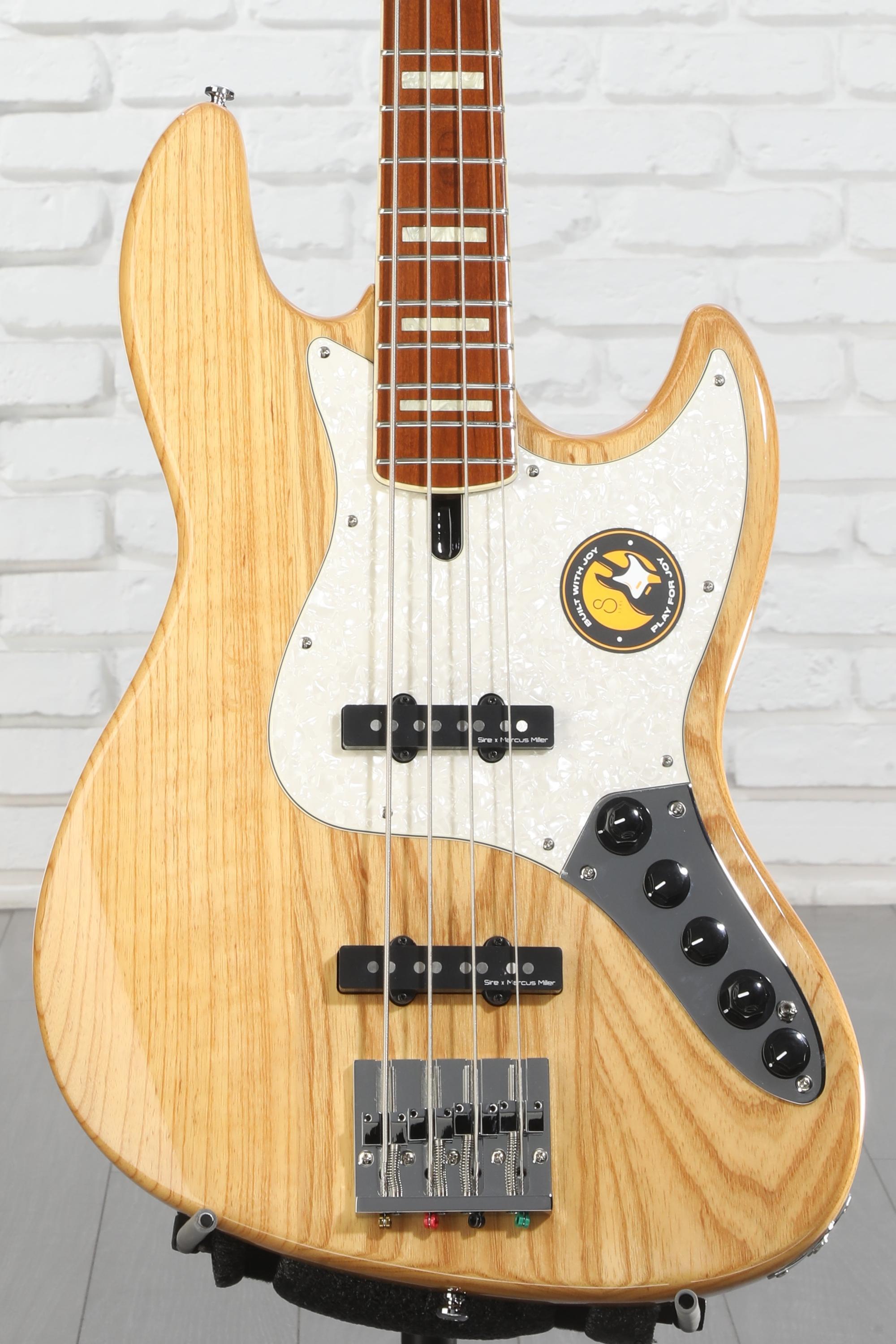 Sire Marcus Miller V8 4-string Bass Guitar - Natural | Sweetwater
