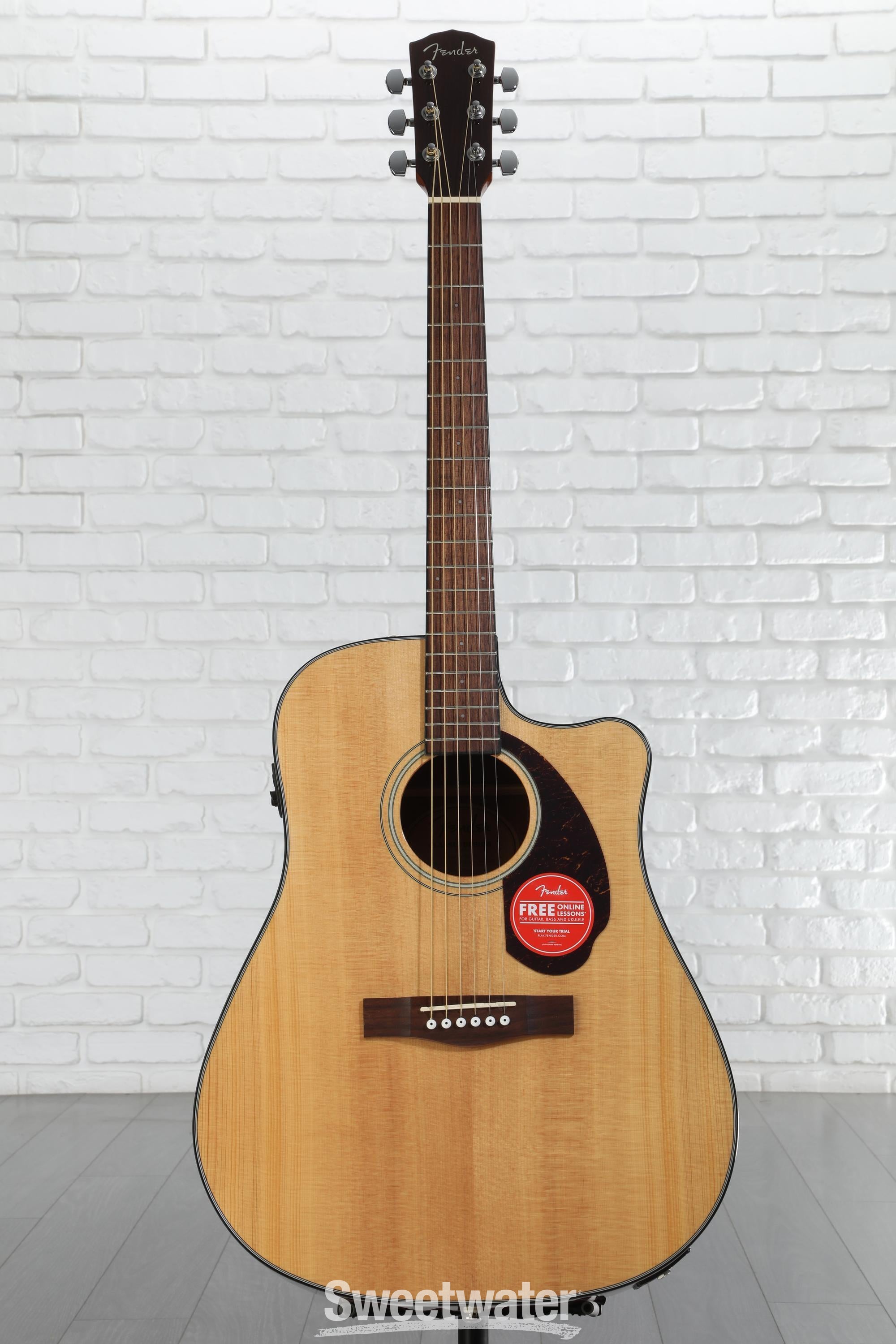 Fender CD-140SCE Dreadnought Acoustic-Electric Guitar