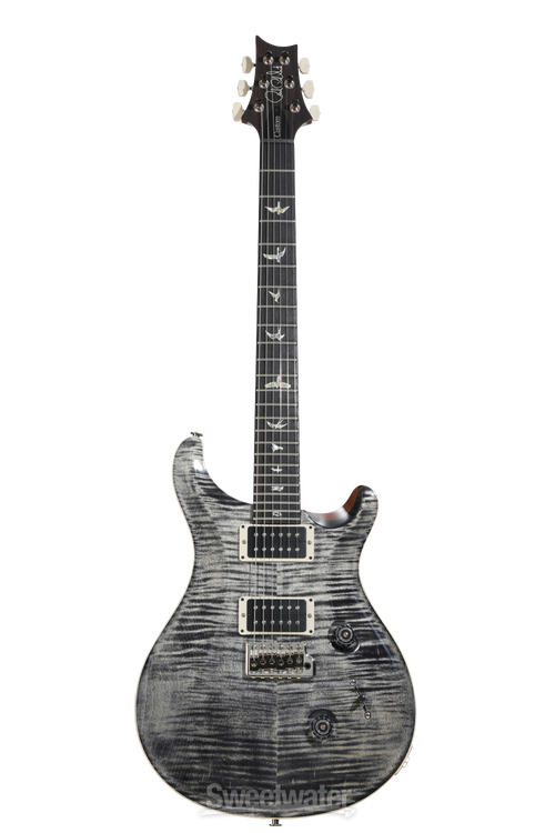 PRS Custom 24 Electric Guitar - Charcoal | Sweetwater