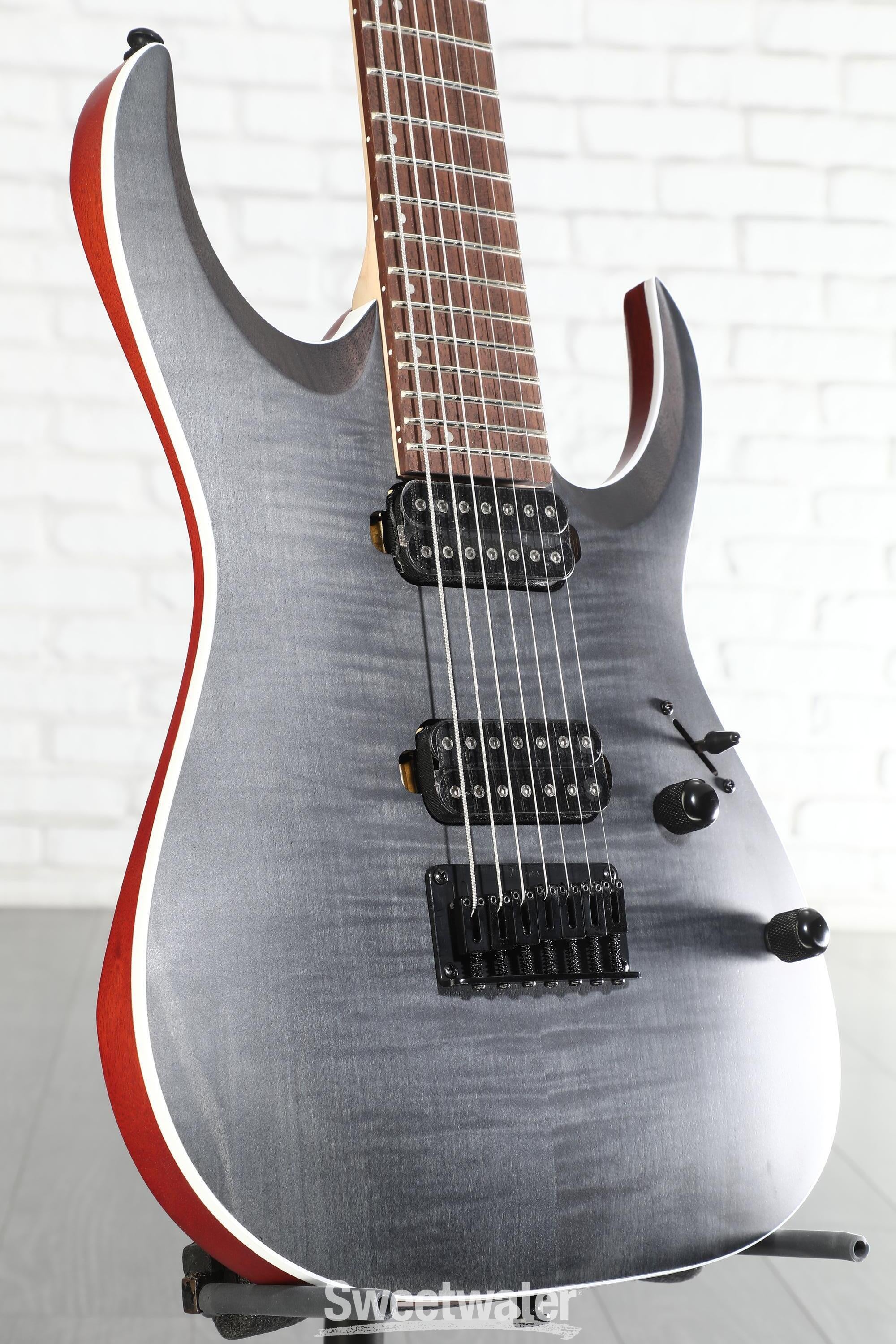 Ibanez Standard RGA742FM Electric Guitar - Transparent Gray Flat