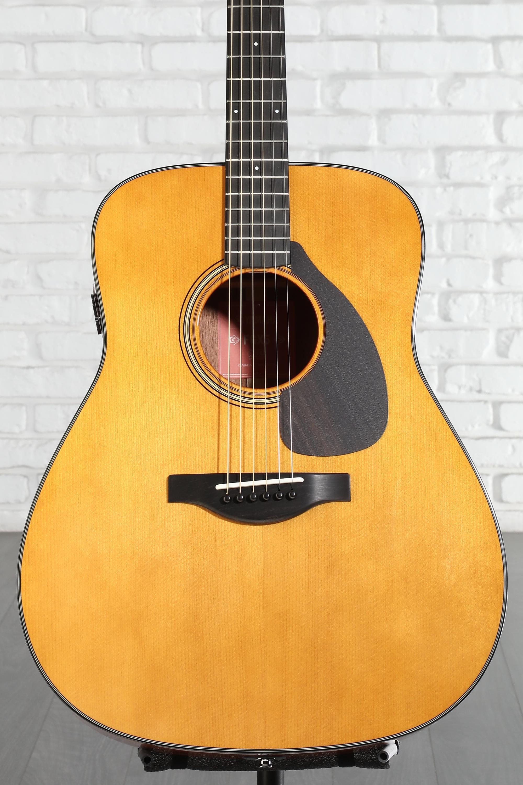 Yamaha Red Label FGX5 Acoustic Guitar - Natural | Sweetwater