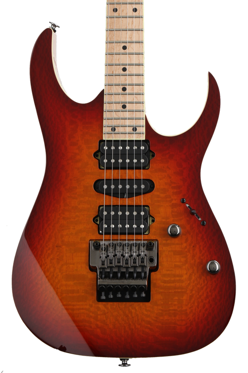 Ibanez RG Prestige RG657MSK - Sunset Burst | Sweetwater