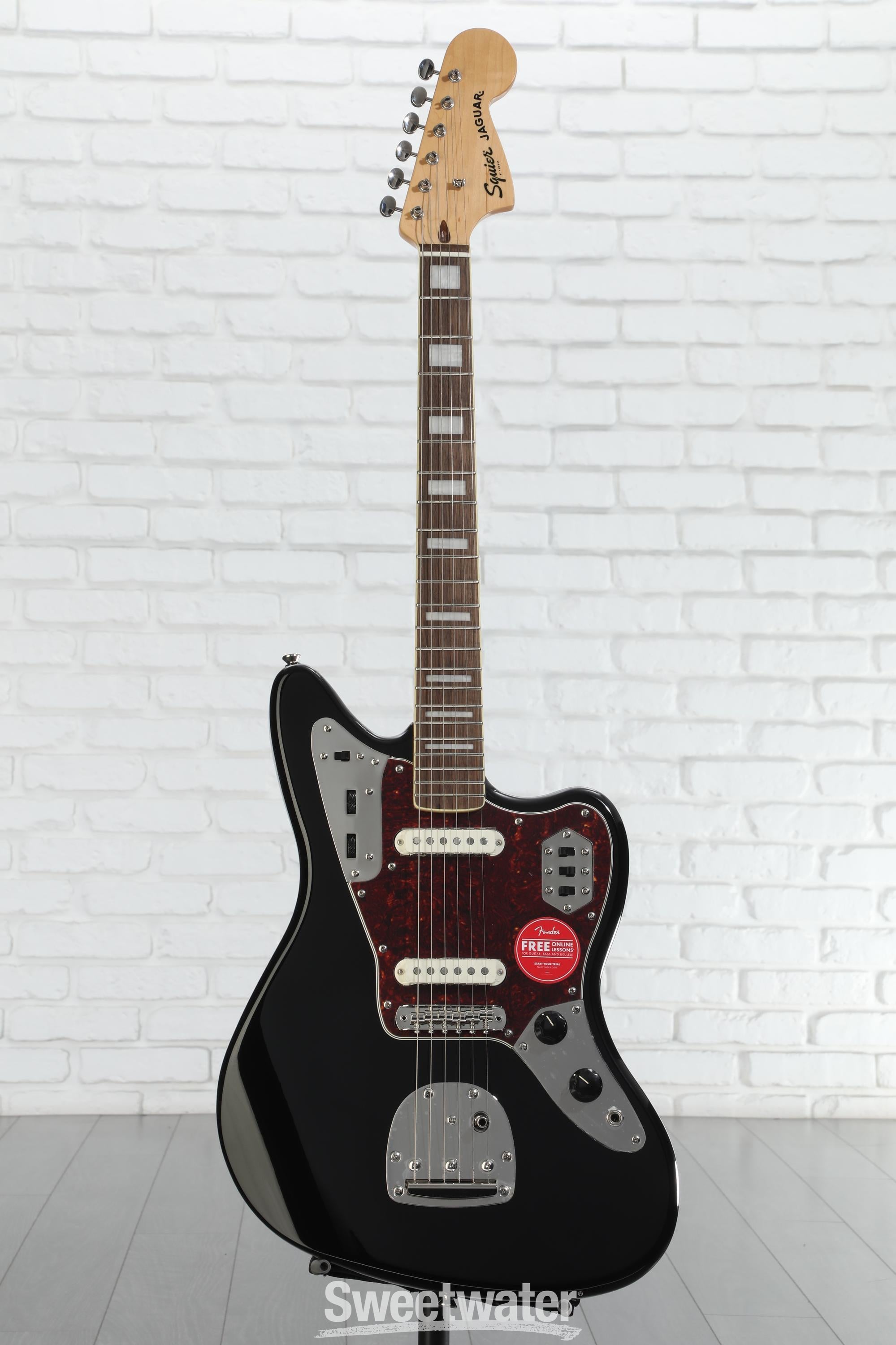 Squier Classic Vibe '70s Jaguar - Black | Sweetwater