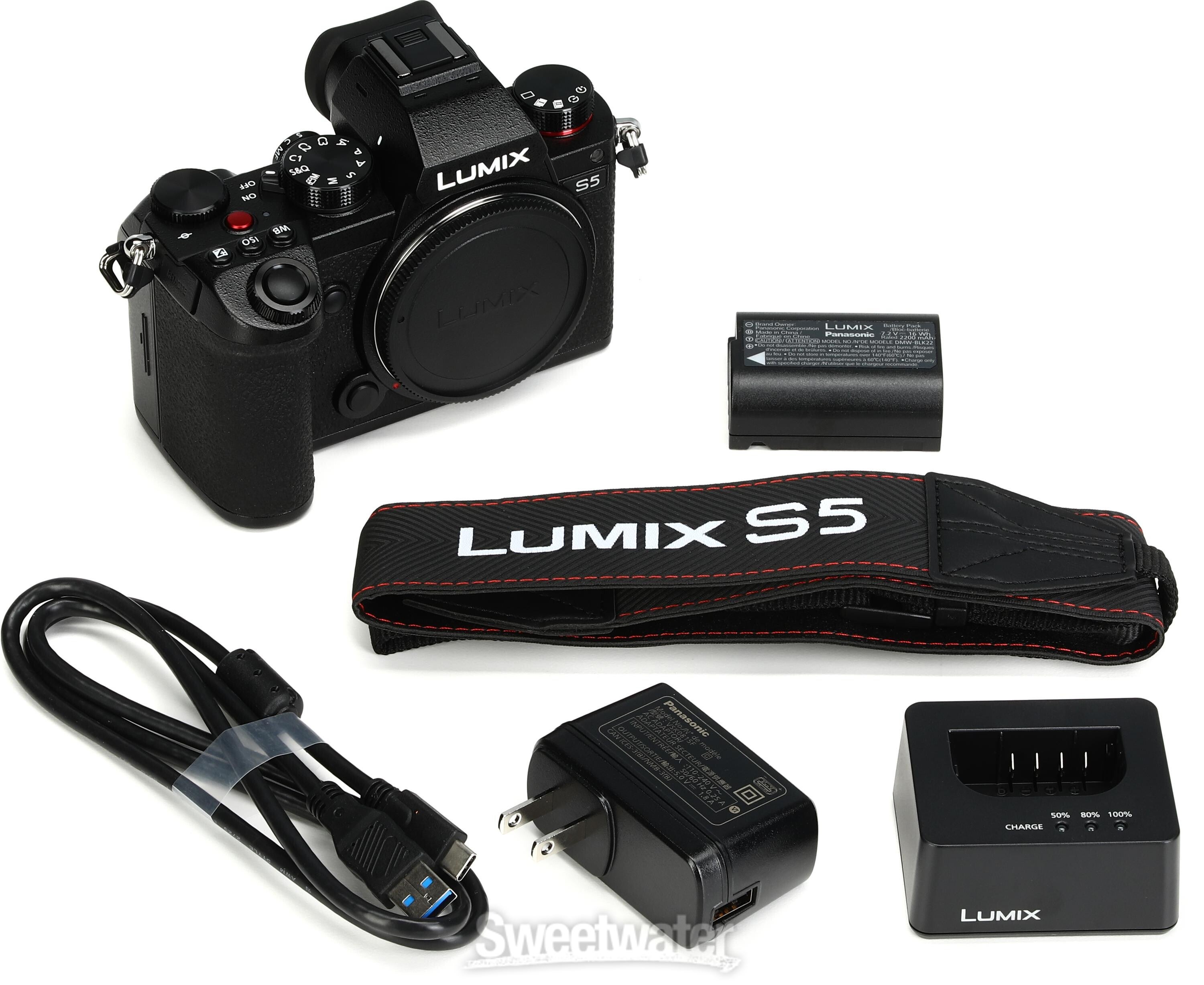 Panasonic Lumix S5 Mirrorless Camera (Body Only) | Sweetwater