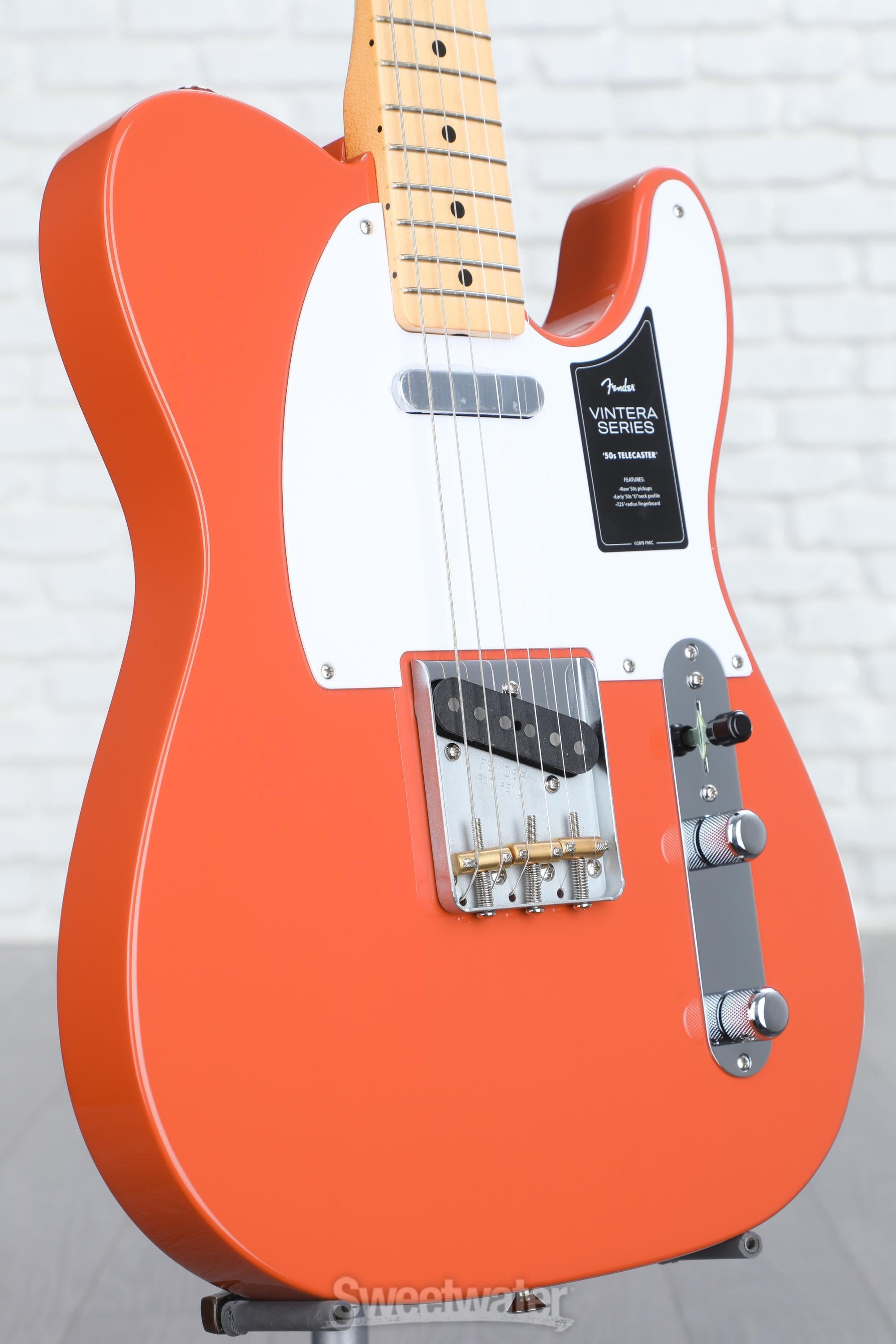 Fender Vintera '50s Telecaster - Fiesta Red | Sweetwater