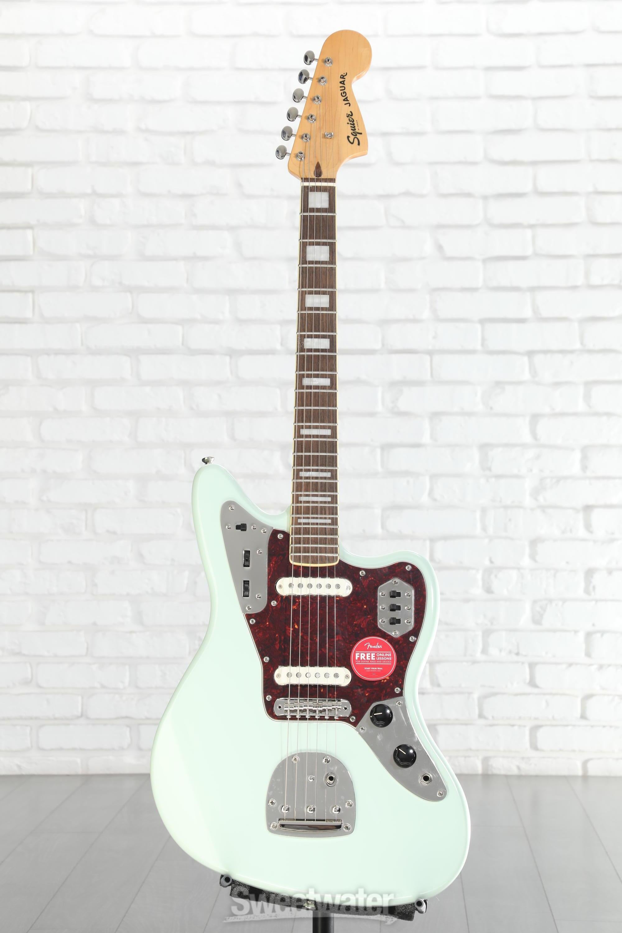 Squier Classic Vibe '70s Jaguar - Surf Green | Sweetwater