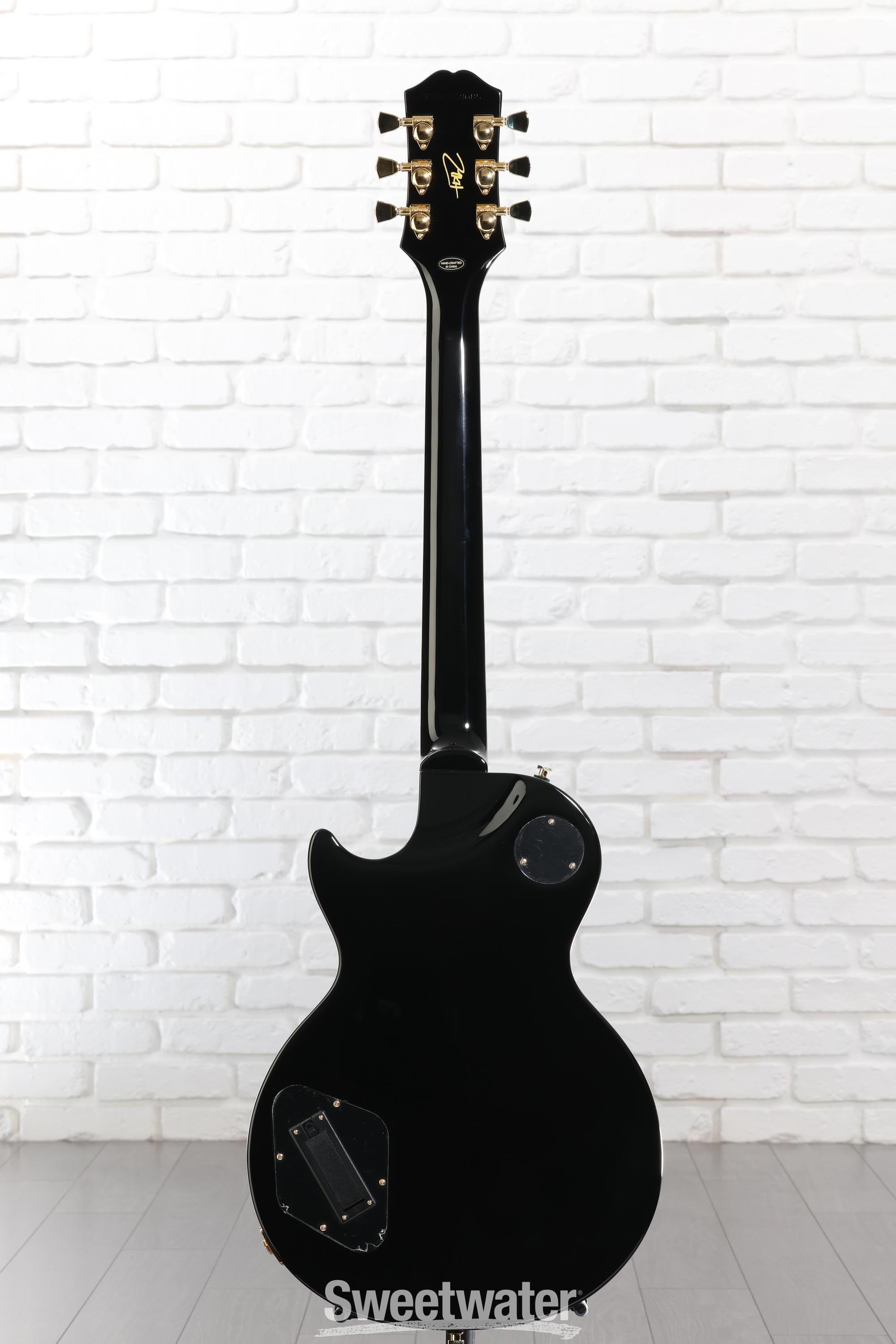 ギター Epiphone Les Paul origin mkh Epiphone Matt Heafy Les Paul Custom Origins Electric Guitar - Bone