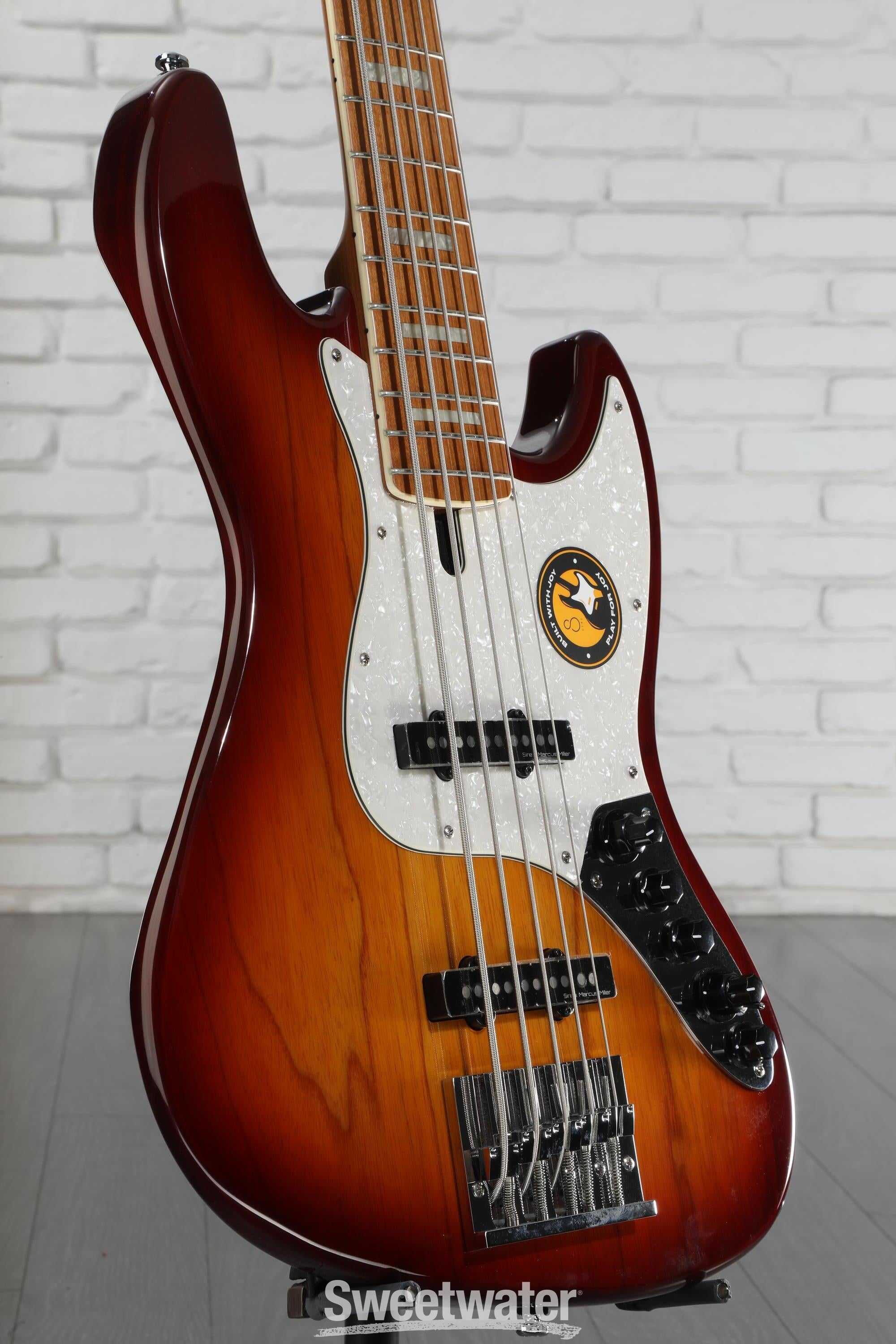 Sire Marcus Miller V8 5-string Bass Guitar - Tobacco