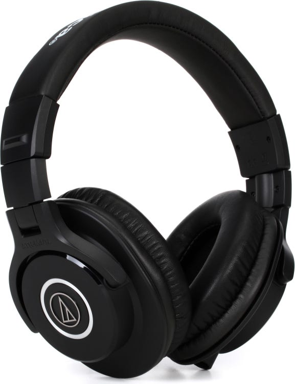 Audio-Technica ATH-M40x Closed-back Studio Monitoring Headphones Reviews |  Sweetwater