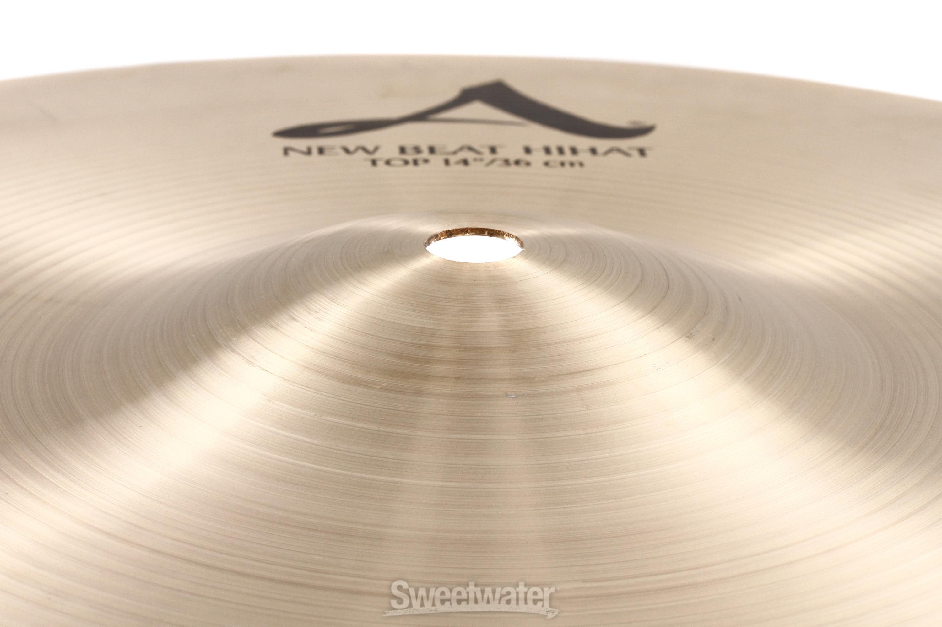 Zildjian 14 inch A Zildjian New Beat Hi-hat Cymbals Reviews 