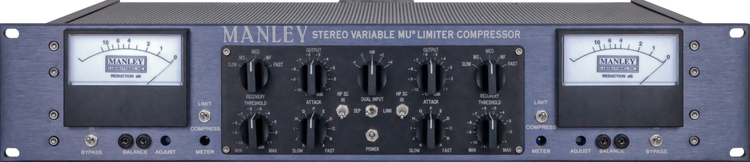 Manley Variable Mu Stereo Limiter Compressor - Mastering Version with T-Bar  Modification