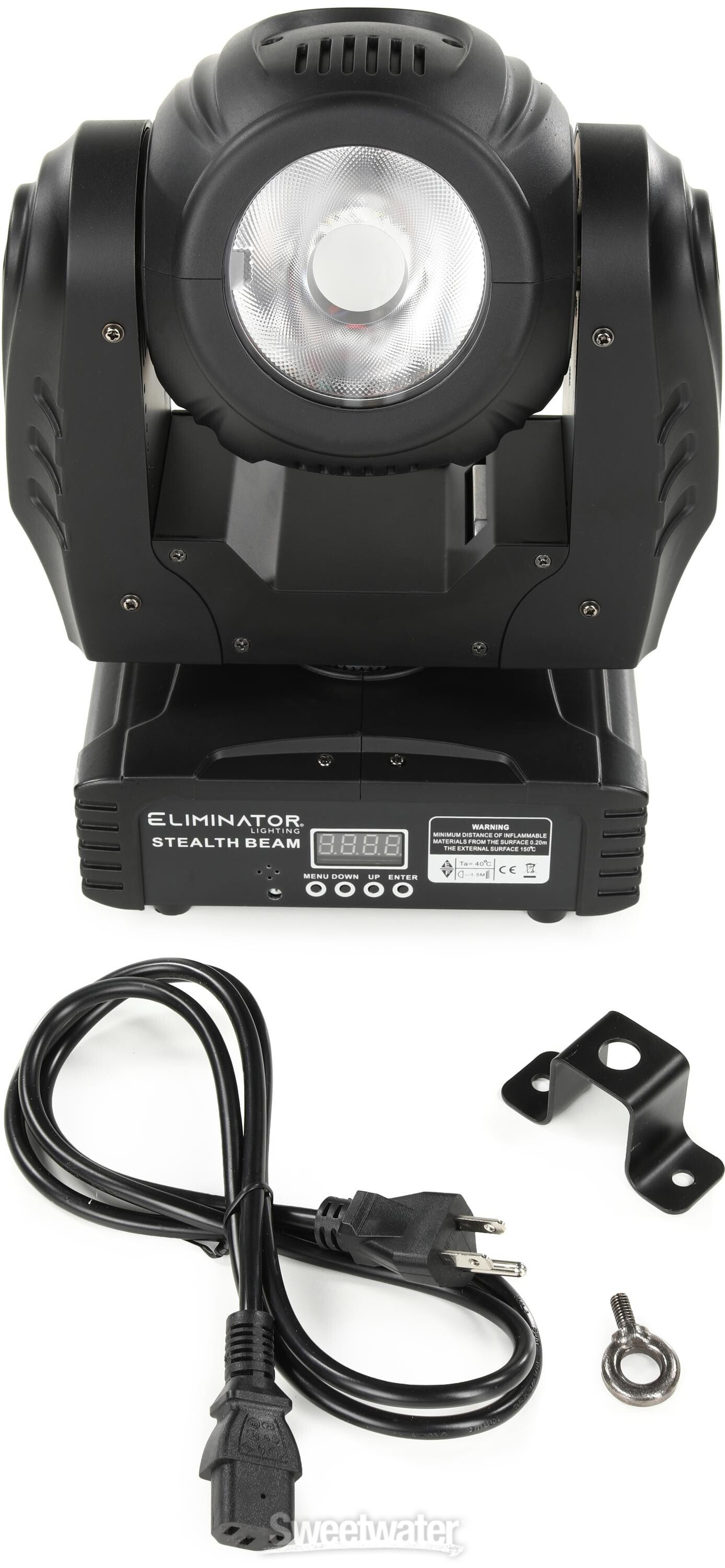 Eliminator Stealth Beam Moving Head RGBW LED Beam Fixture | Sweetwater