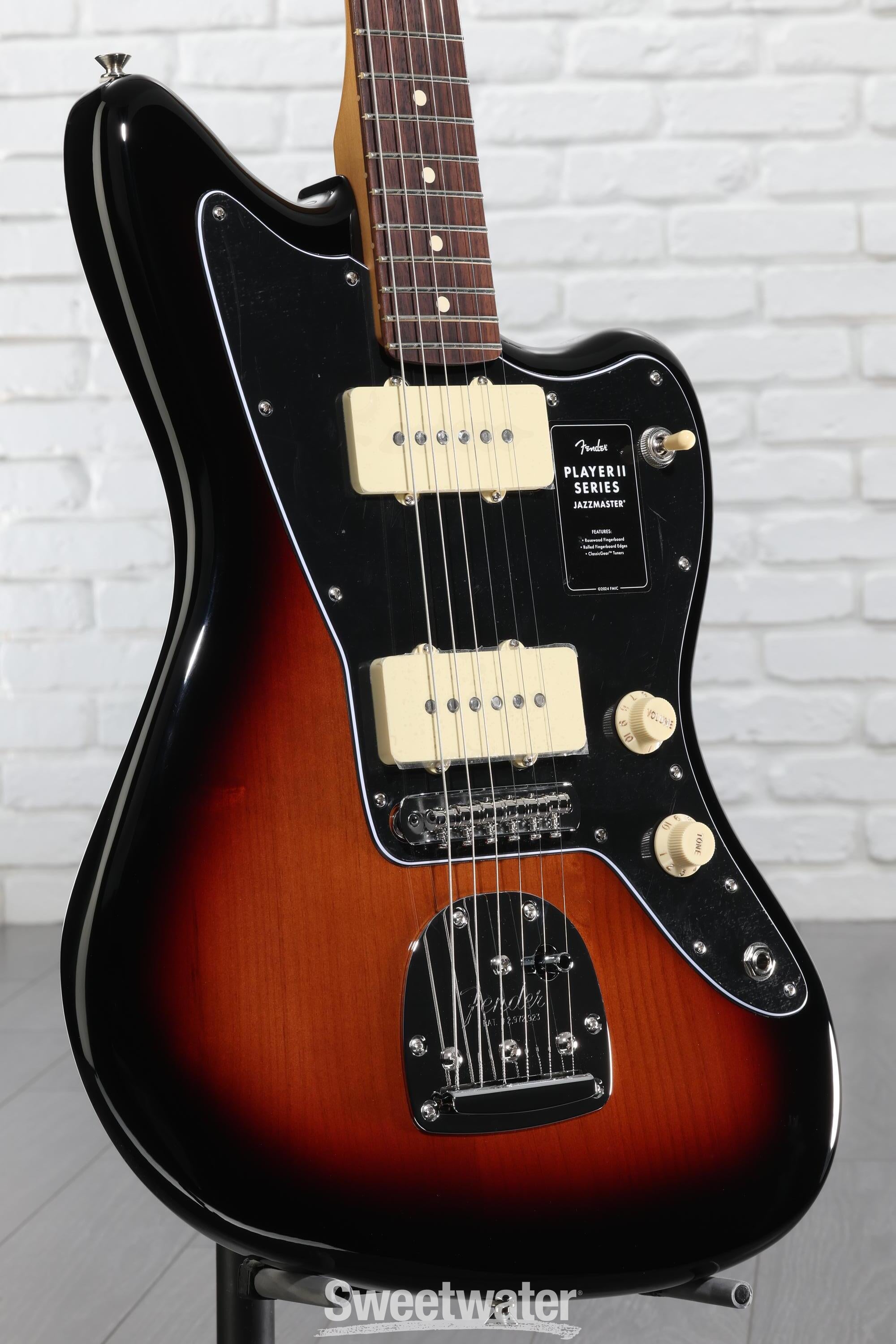 Fender Player II Jazzmaster Electric Guitar - 3-color Sunburst