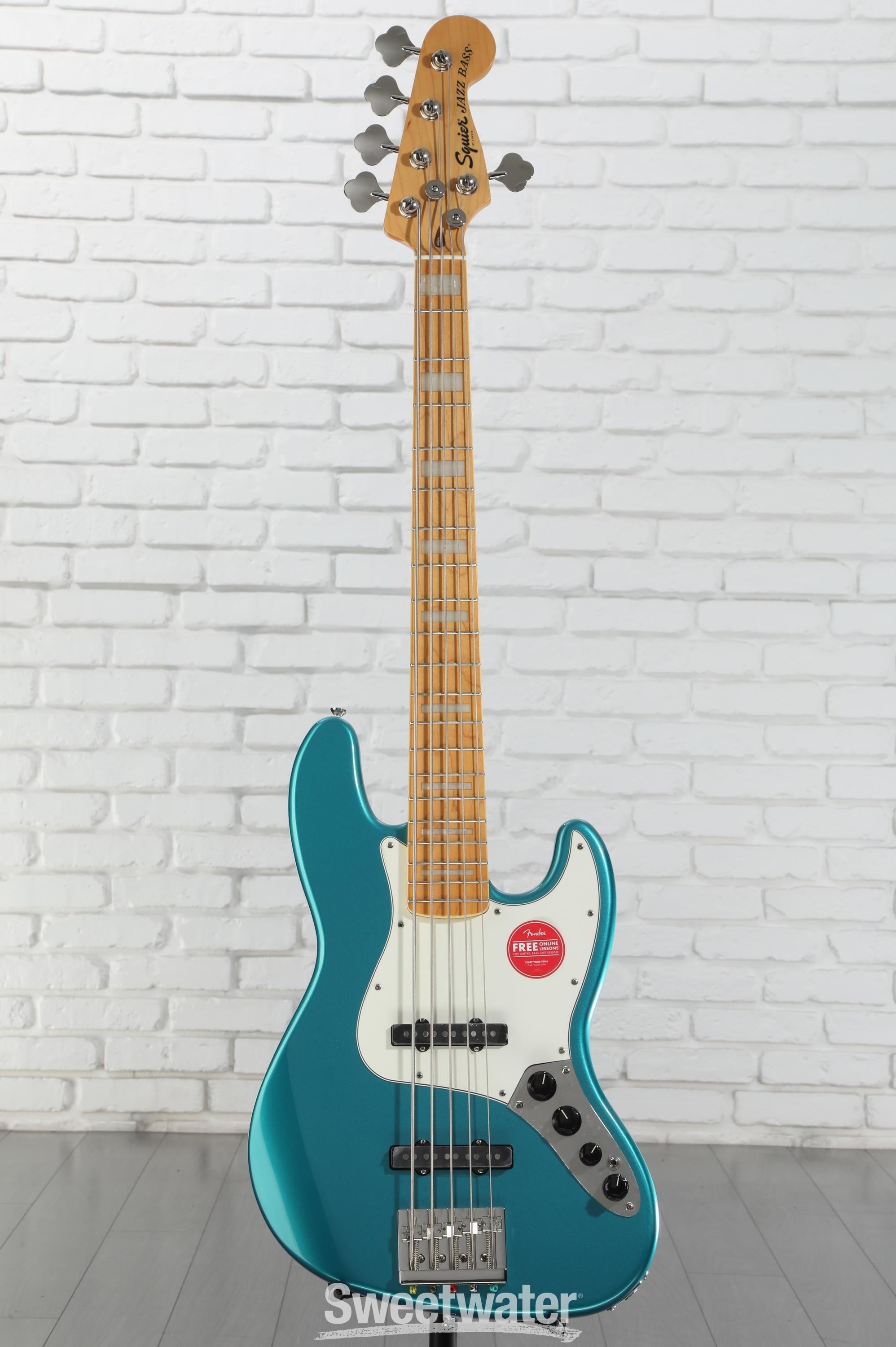 Squier Classic Vibe Active '70s Jazz Bass V - Ocean