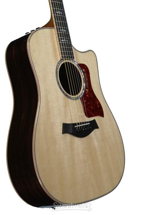 Taylor 810ce Dreadnought - Natural, Cutaway Reviews | Sweetwater