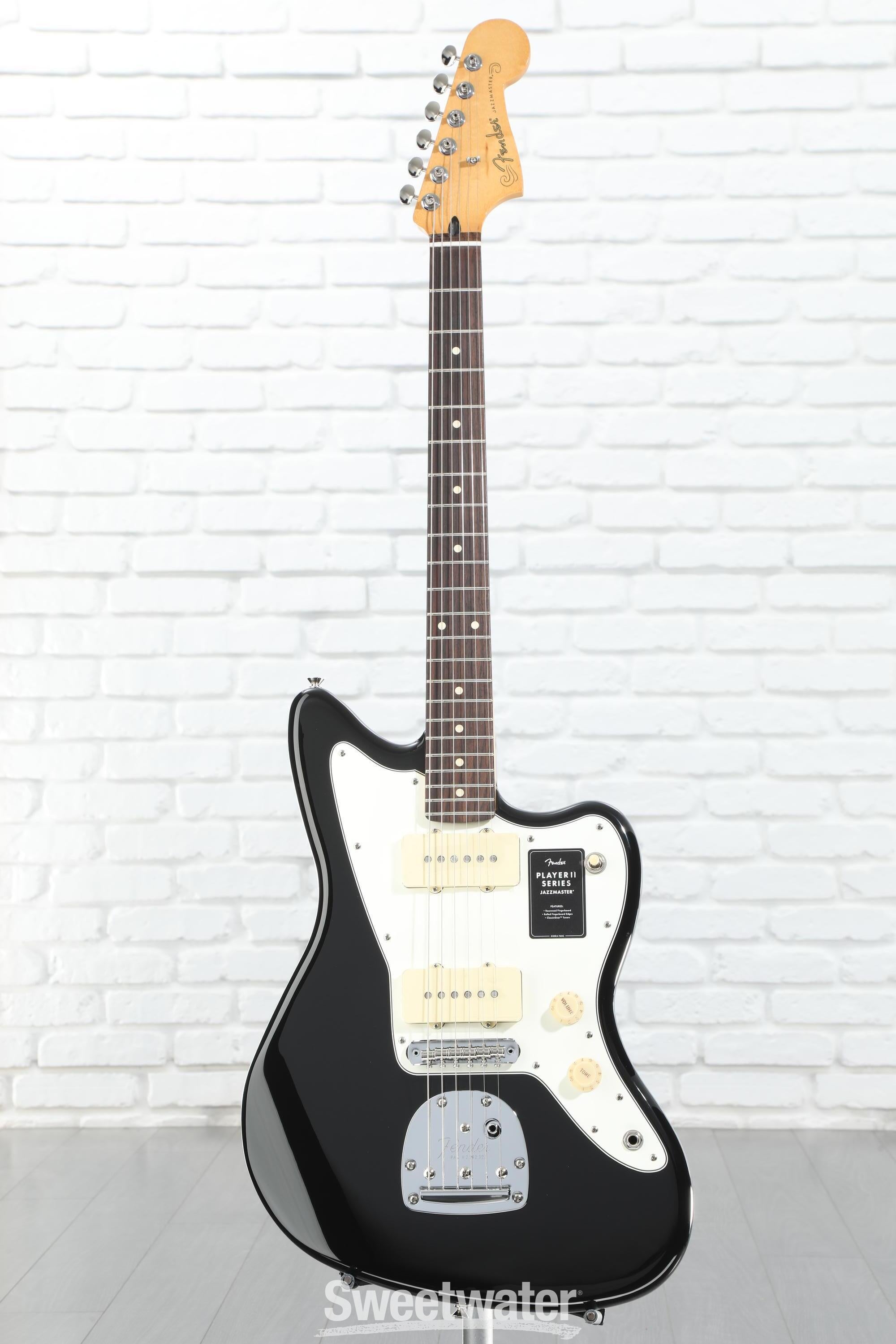 人気便利グッズ Guitar Electric Jazzmaster II Player Fender - Sweetwater | Black ギター