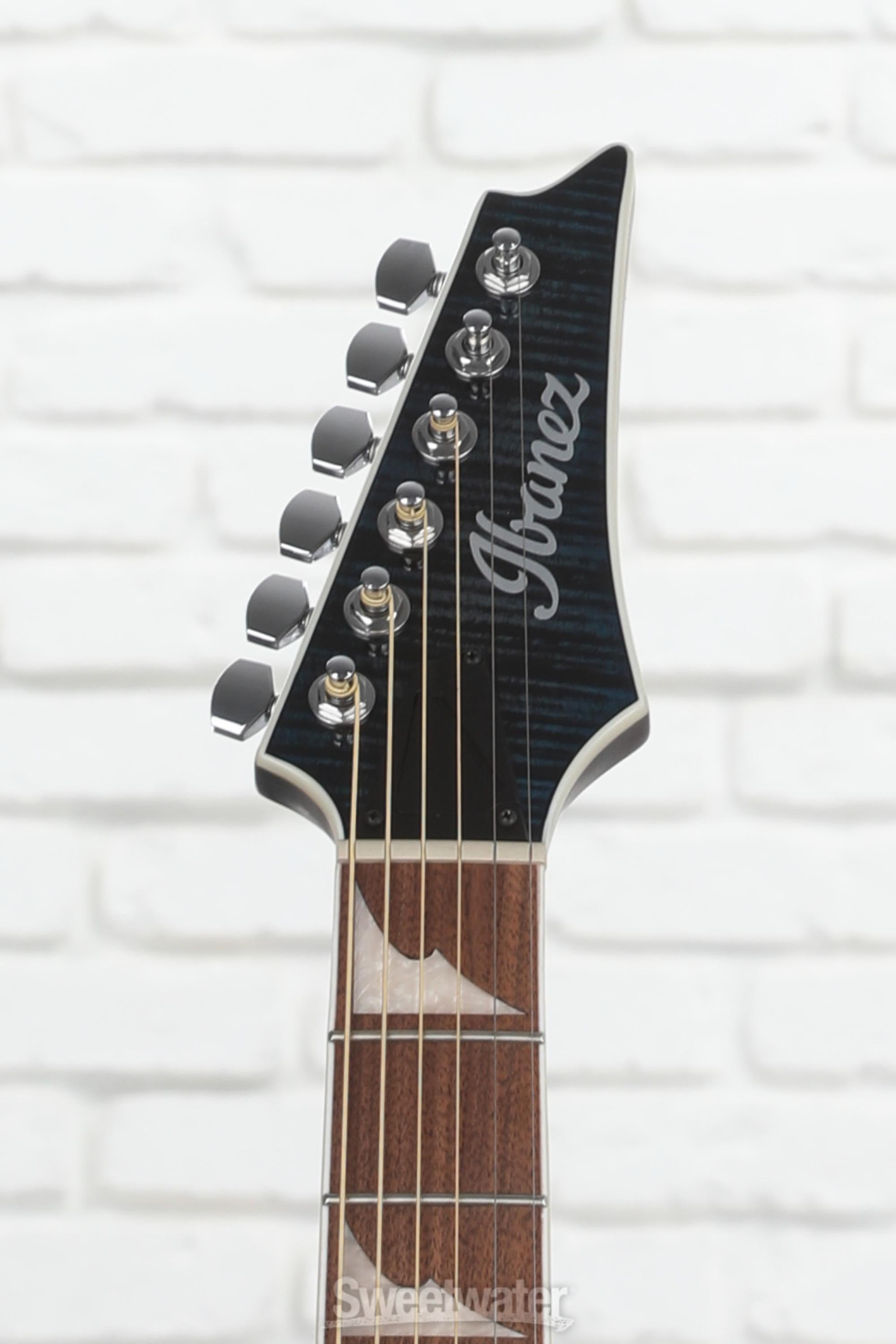 Ibanez Altstar ALT30FM Acoustic-electric Guitar - Blue Doom Burst