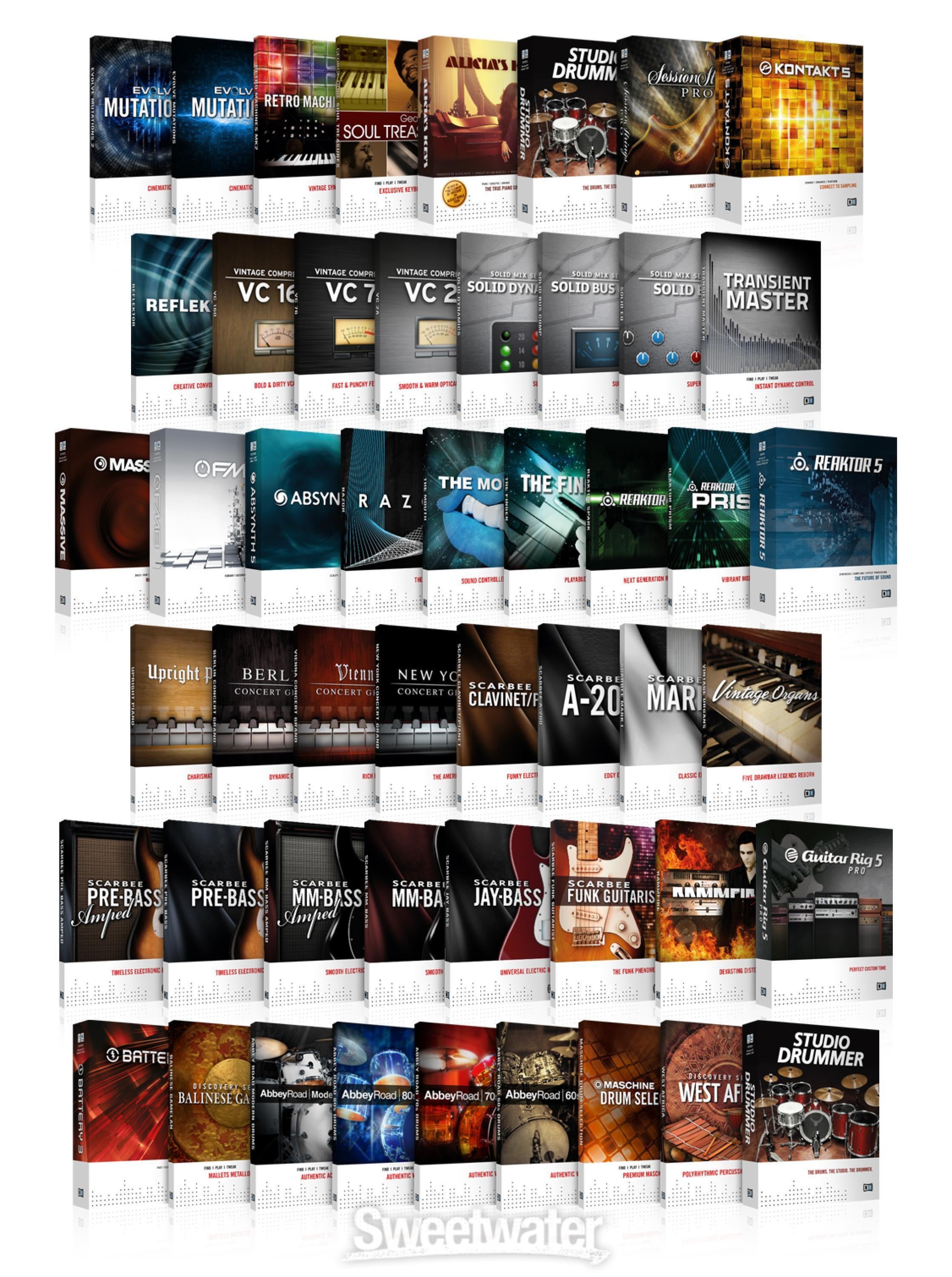 DTM・DAW NI KOMPLETE 8 ultimate upg for 2-8 owner DTM・DAW NI KOMPLETE 8 ultimate upg for 2-8 owner Open Box