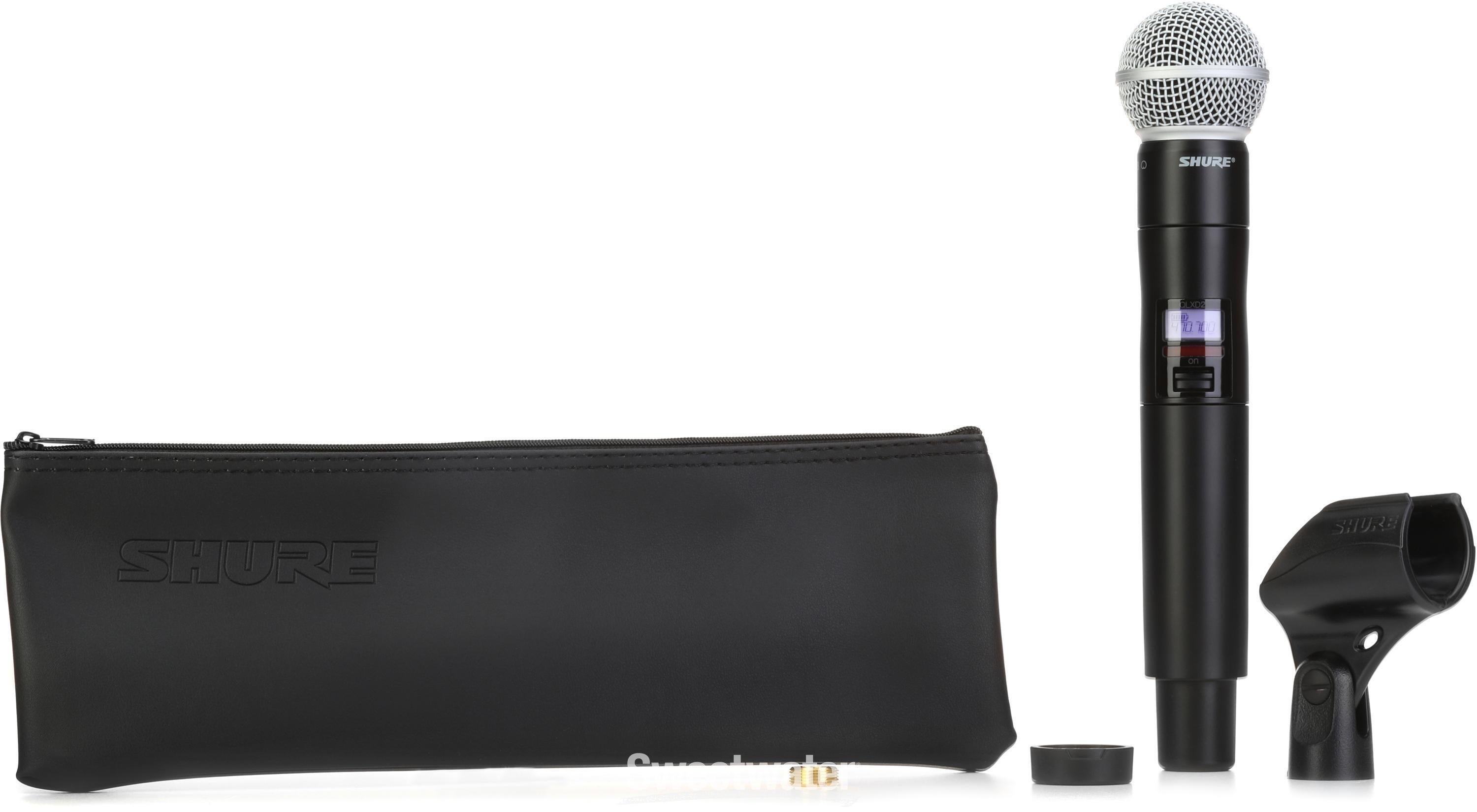 Shure QLXD2/SM58 Wireless Handheld Microphone Transmitter - G50