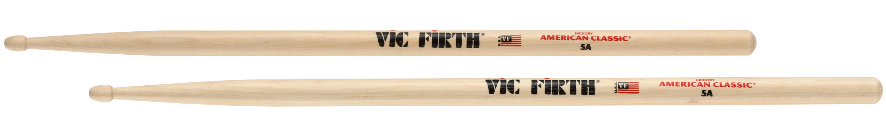 Bundled Item: Vic Firth American Classic Drumsticks - 5A - Wood Tip