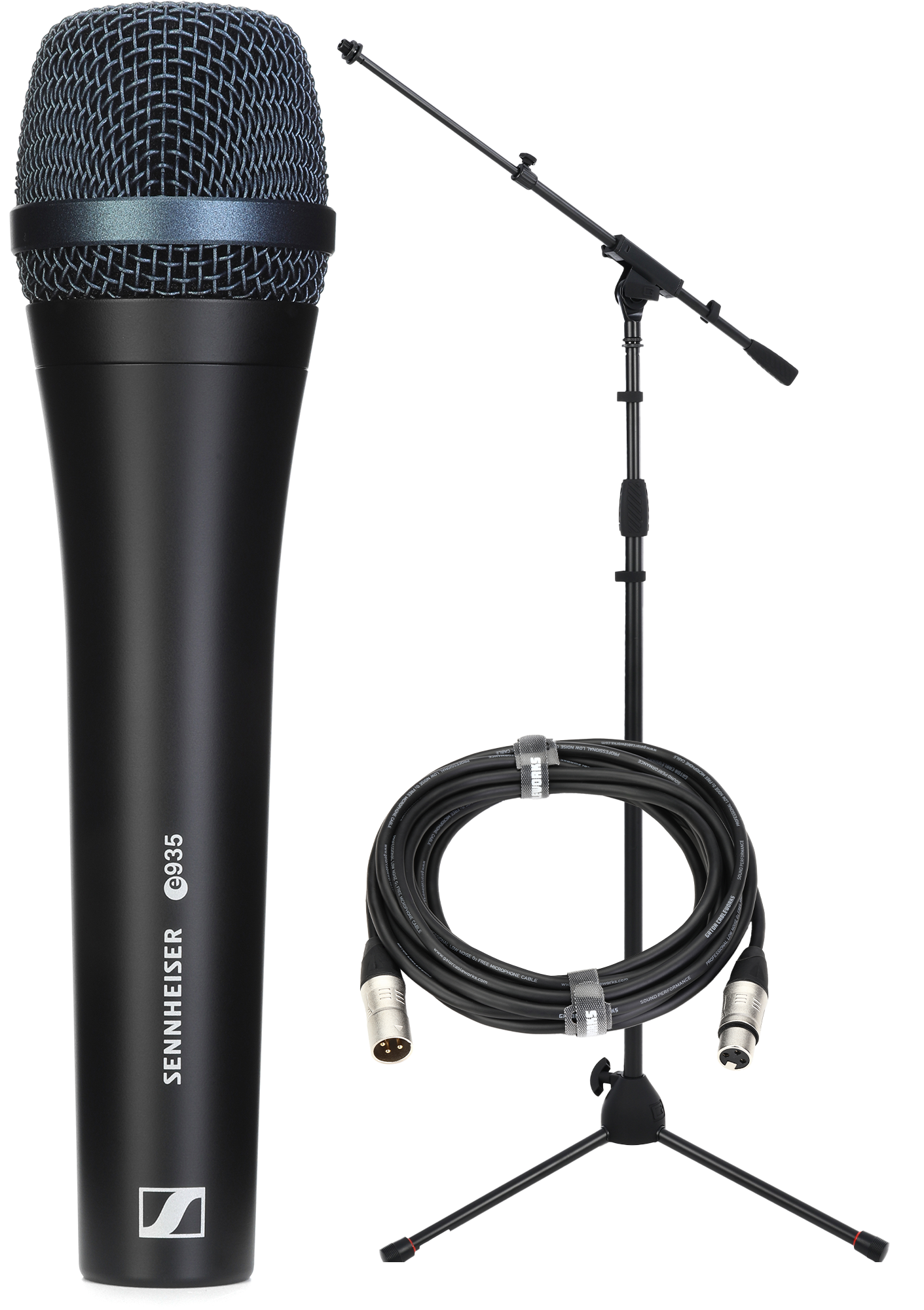 Photo of Sennheiser e 935 Microphone Bundle with Stand and Cable